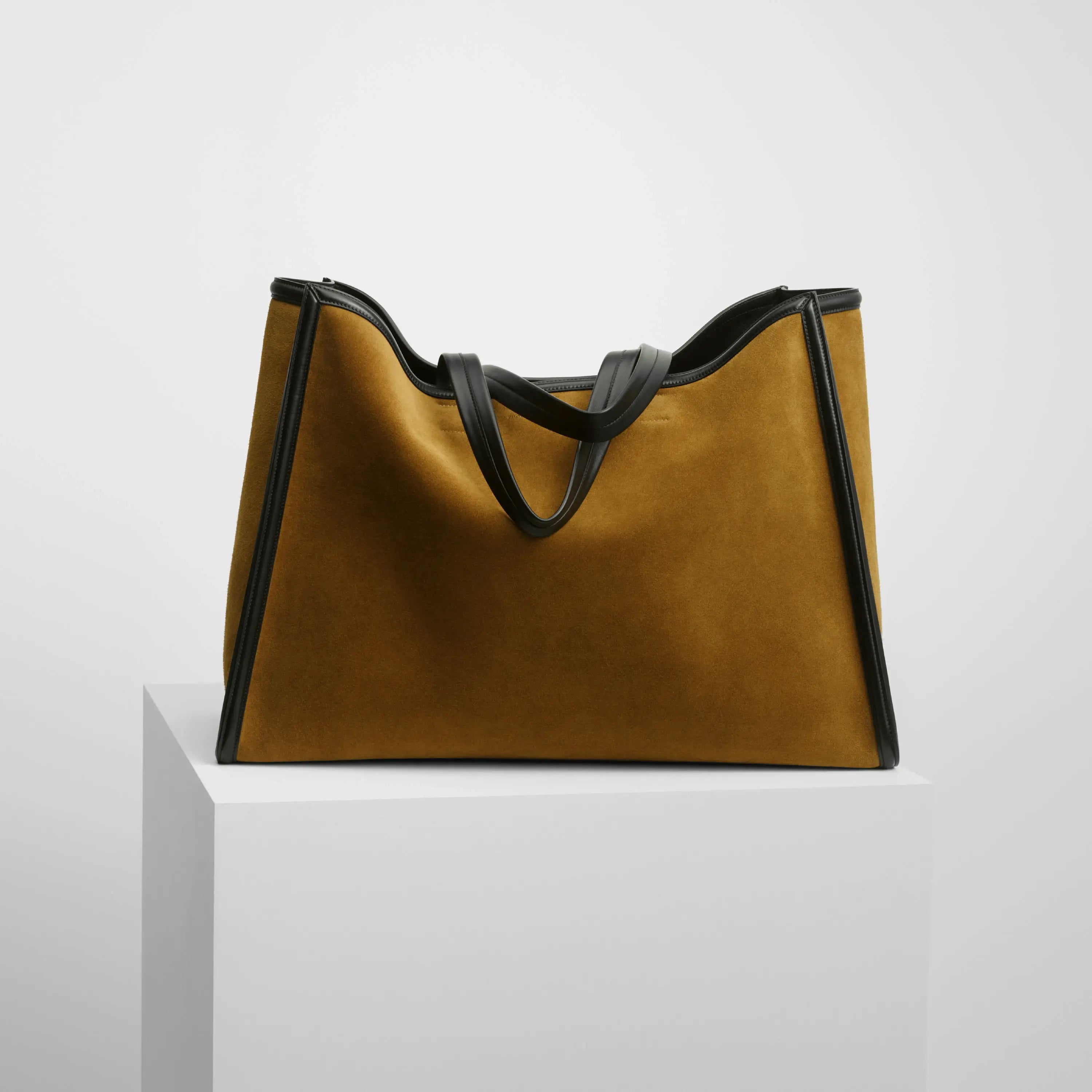 PHOEBE PHILO | XL CABAS | TOFFEE SUEDE