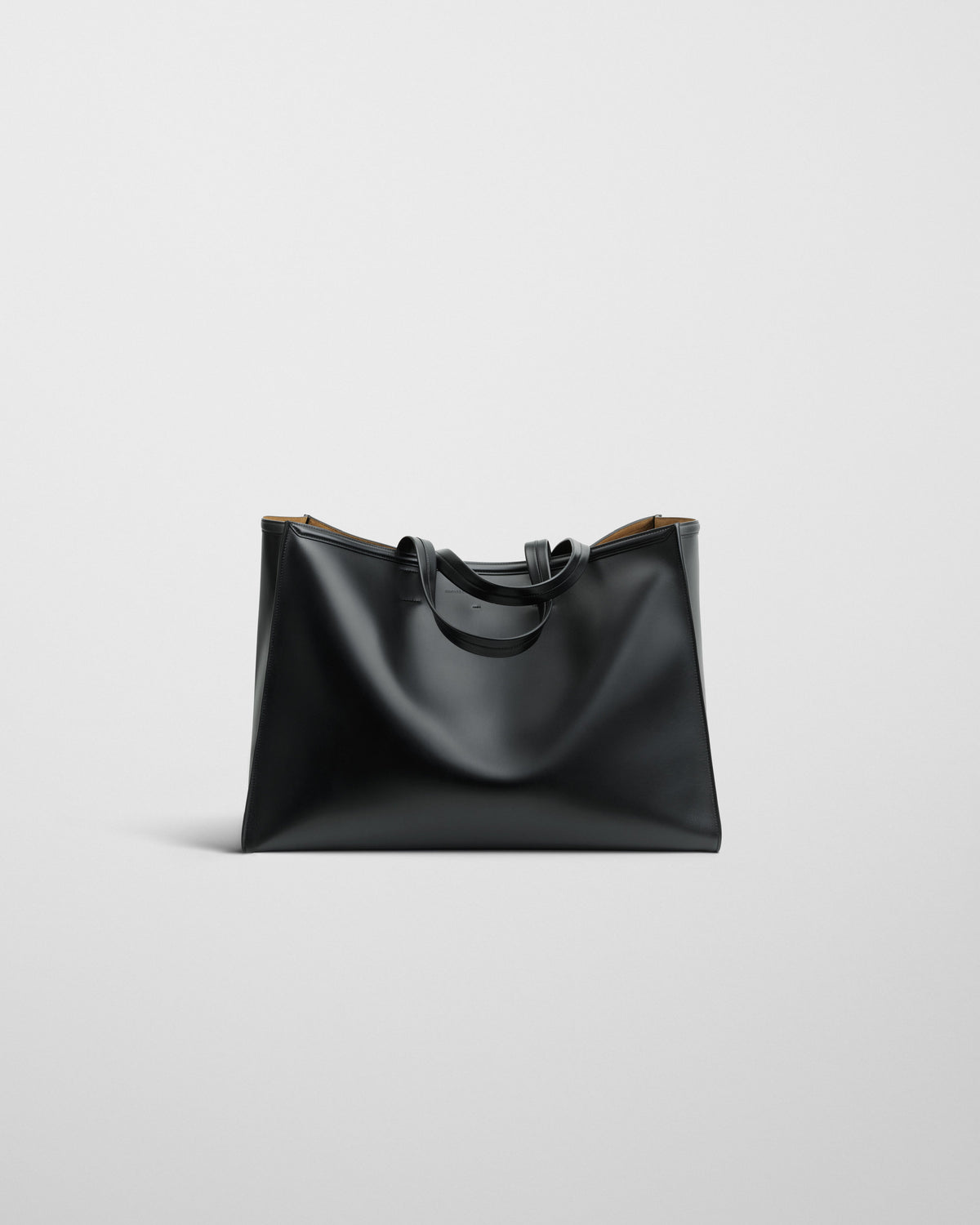 PHOEBE PHILO | XL CABAS | BLACK LEATHER