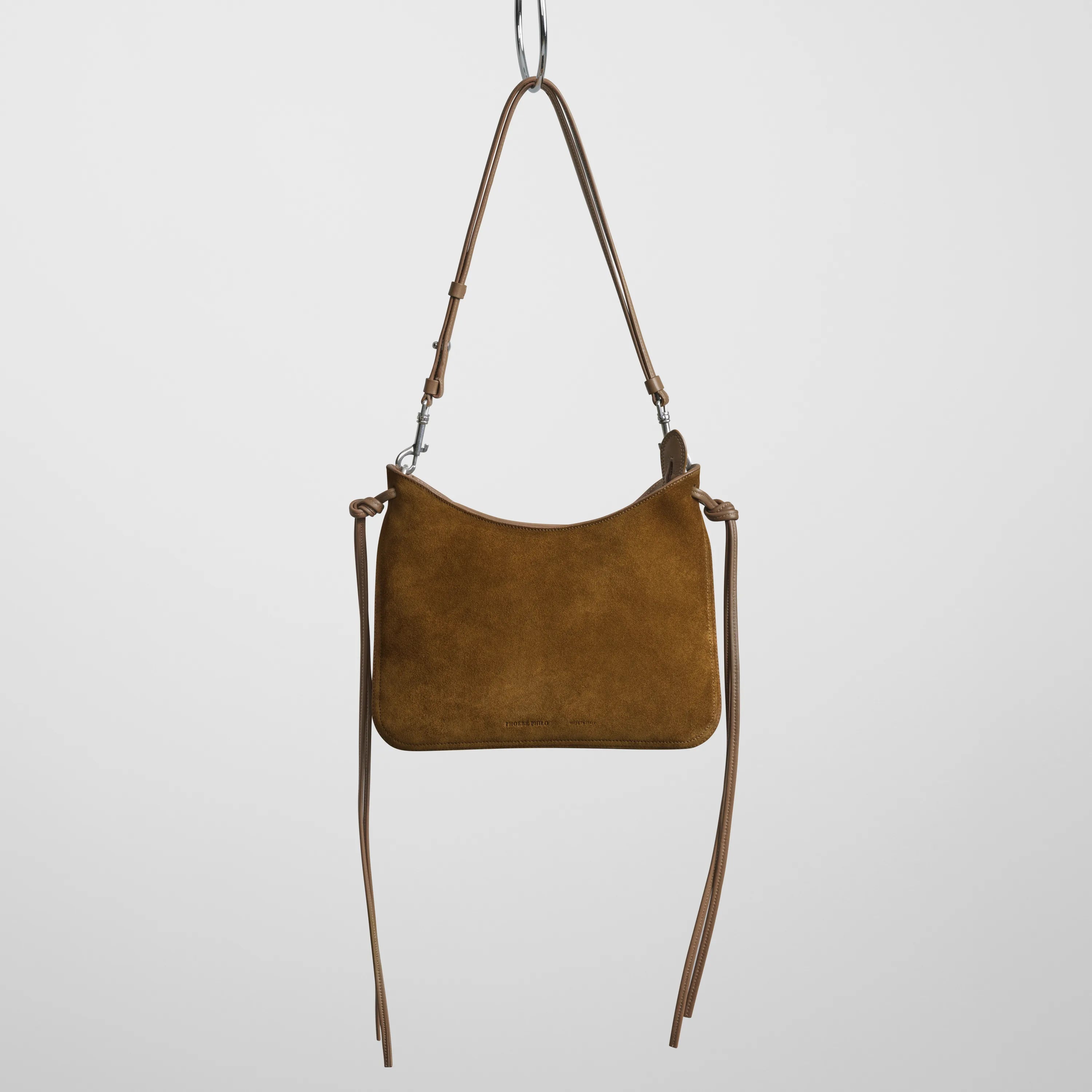 25SS シンプルお洒落 上品【PHOEBE PHILO】SMALL GIG BAG ギグ PHOEBE PHILO | SMALL GIG BAG | TOFFEE SUEDE