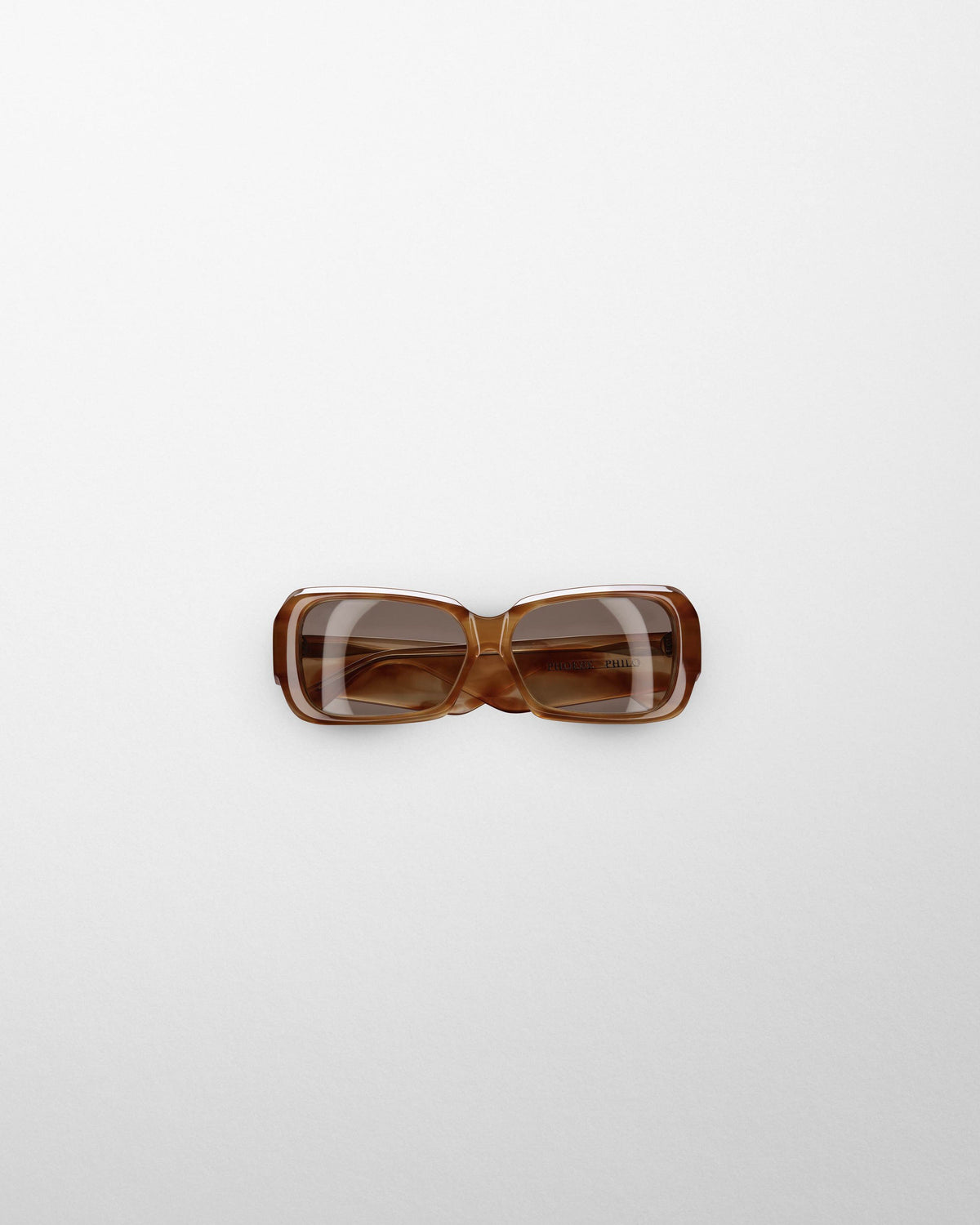 PHOEBE PHILO | SCORE SUNGLASSES | TORTOISESHELL ACETATE display picture 3