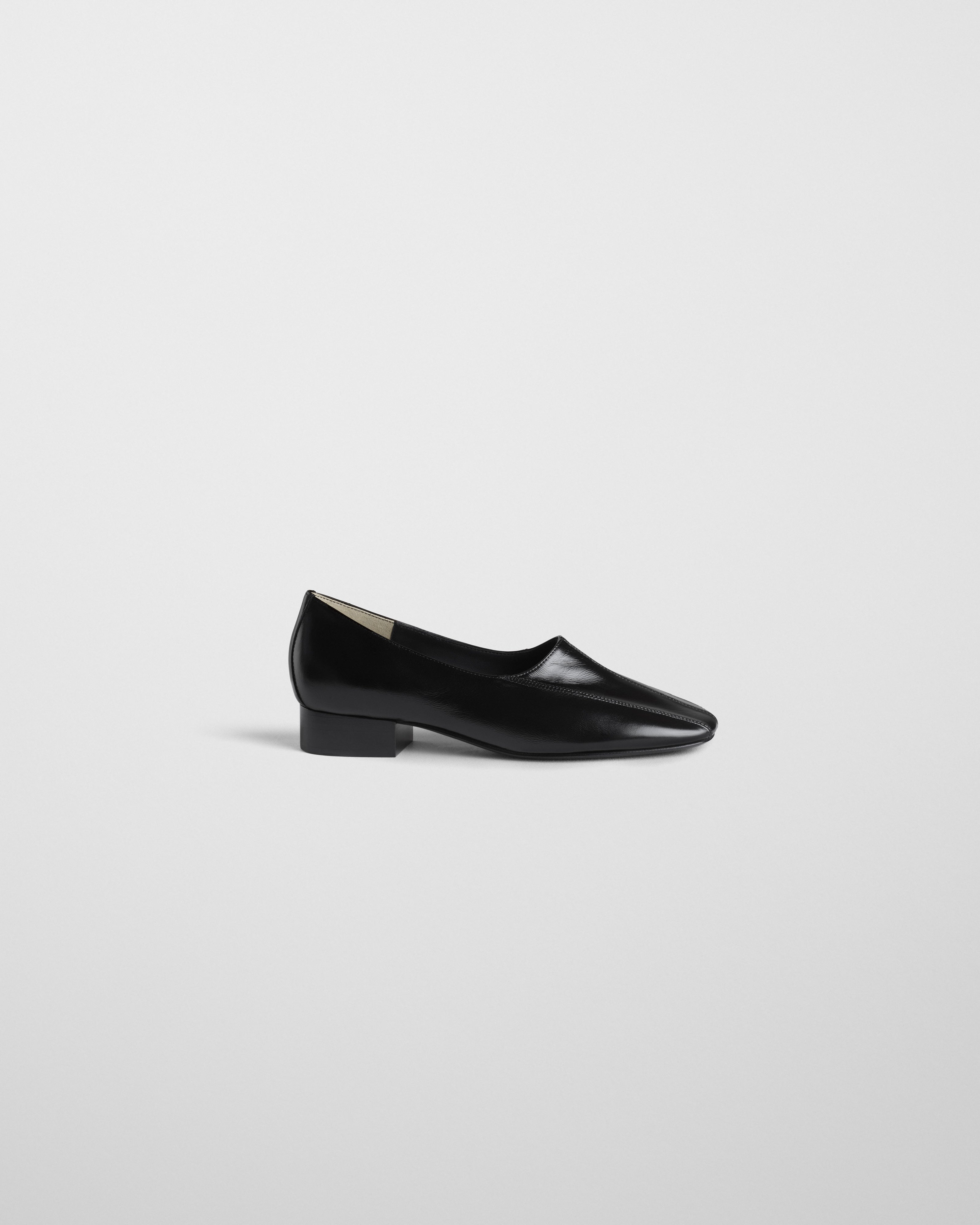 希少！Phoebe Philo 26ss パンプス ブラック 37 PHOEBE PHILO US | CLUB SLIPPER | black shiny leather