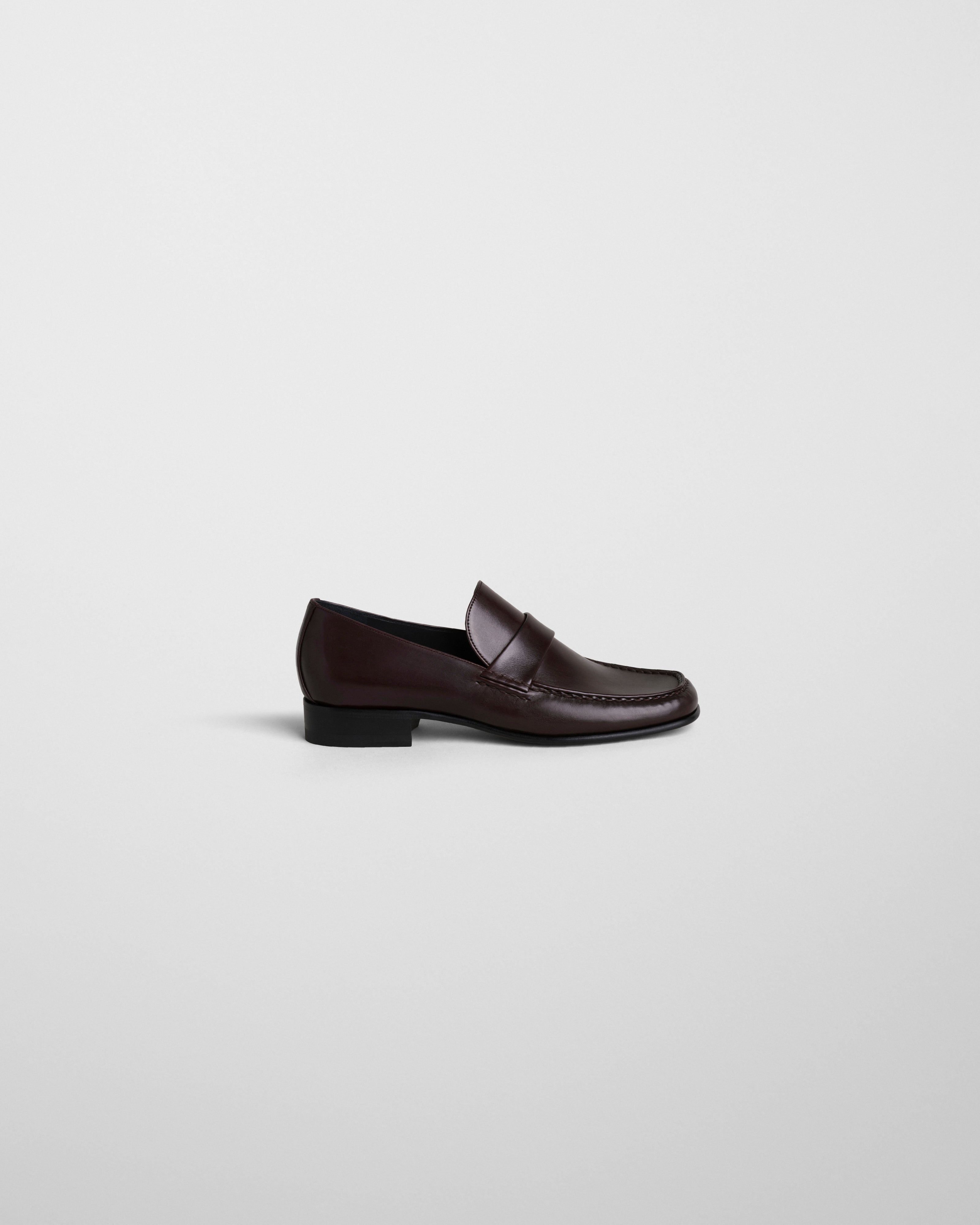 PHOEBE PHILO | MAN'S LOAFER | oxblood leather