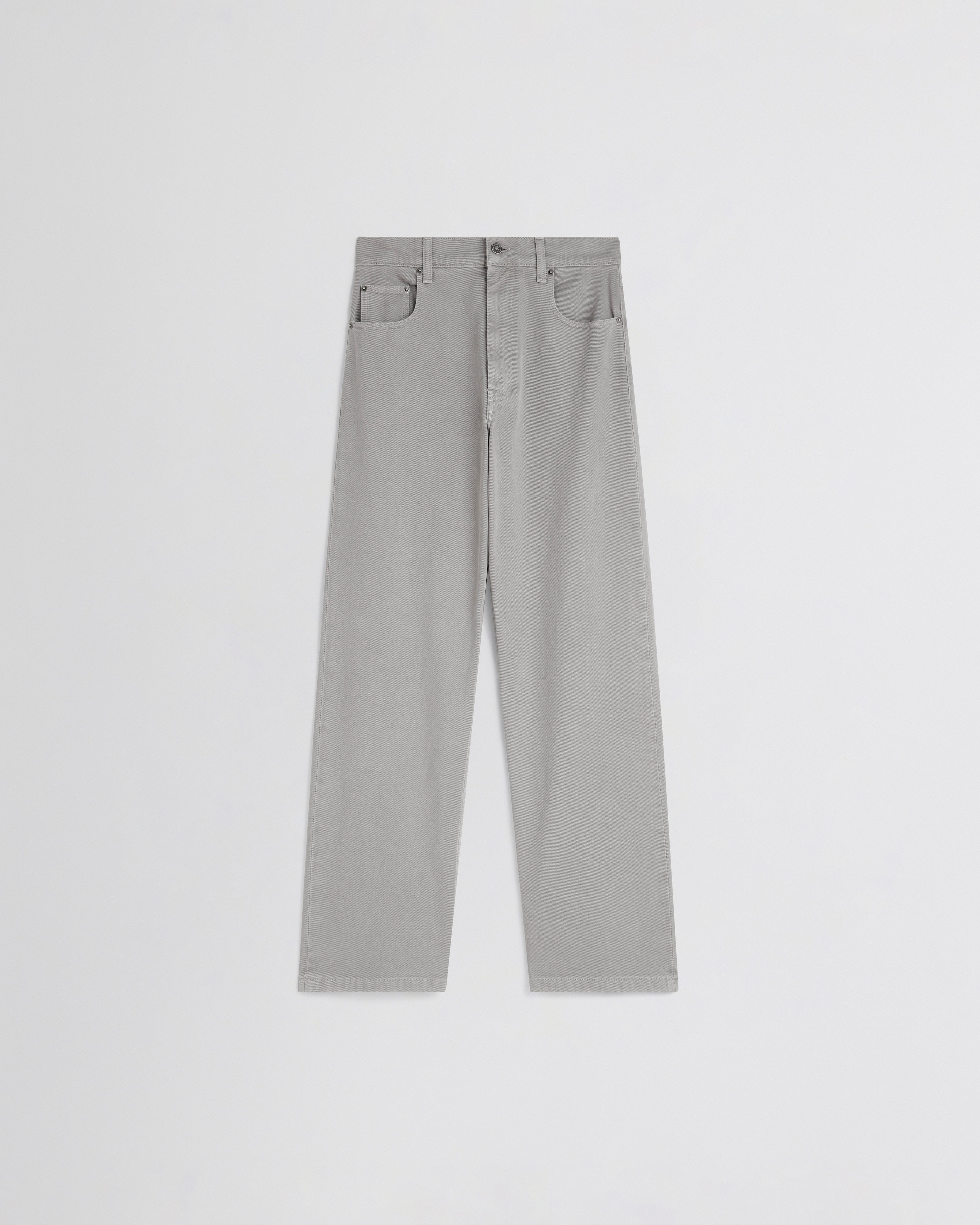 ほぼ未使用　フィアオブゴッド　Ankle Slim Zip Jeans PHOEBE PHILO | ZIP JEANS | ASH GREY COTTON