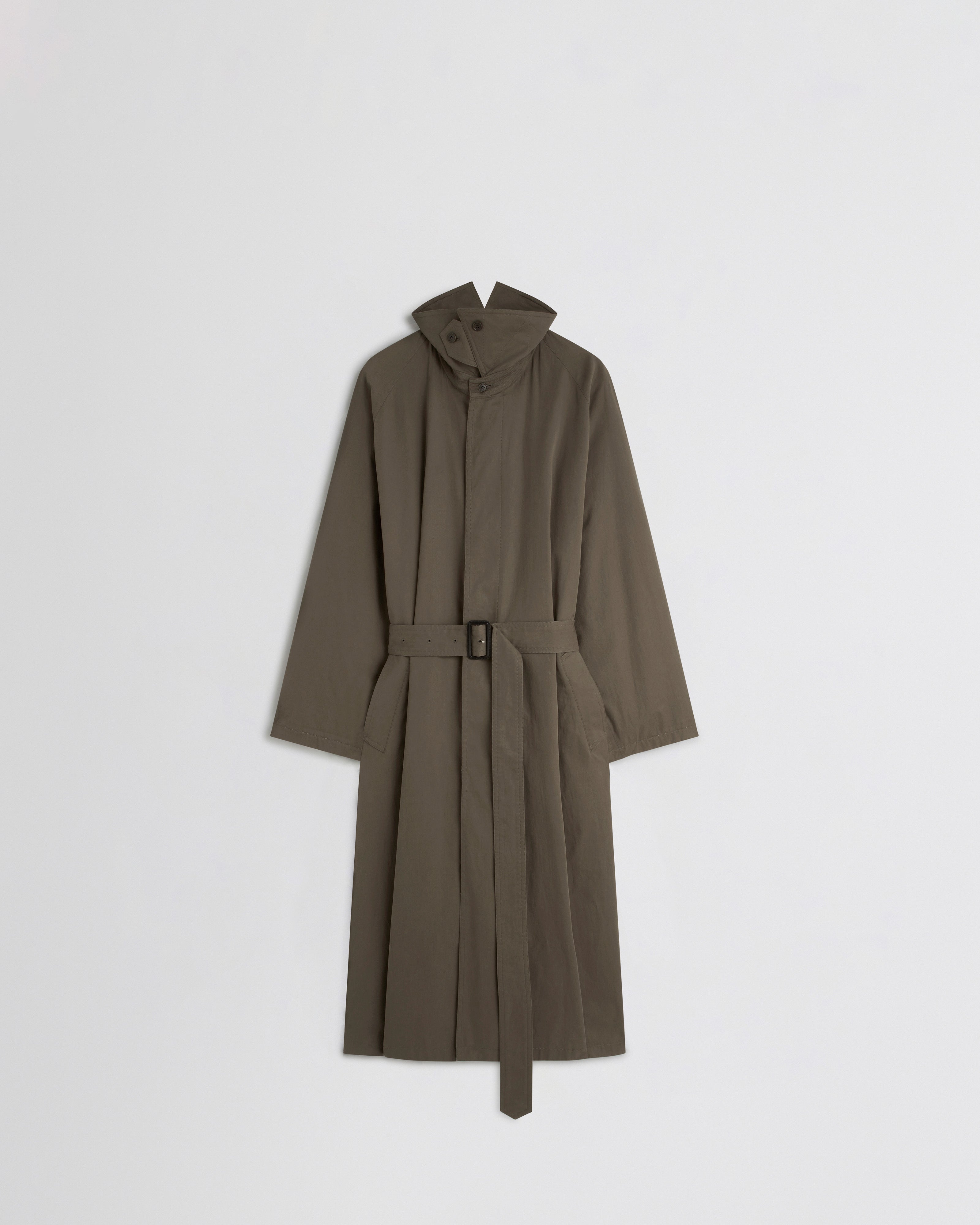 PHOEBE PHILO | BIG TRENCH | SAGE COTTON