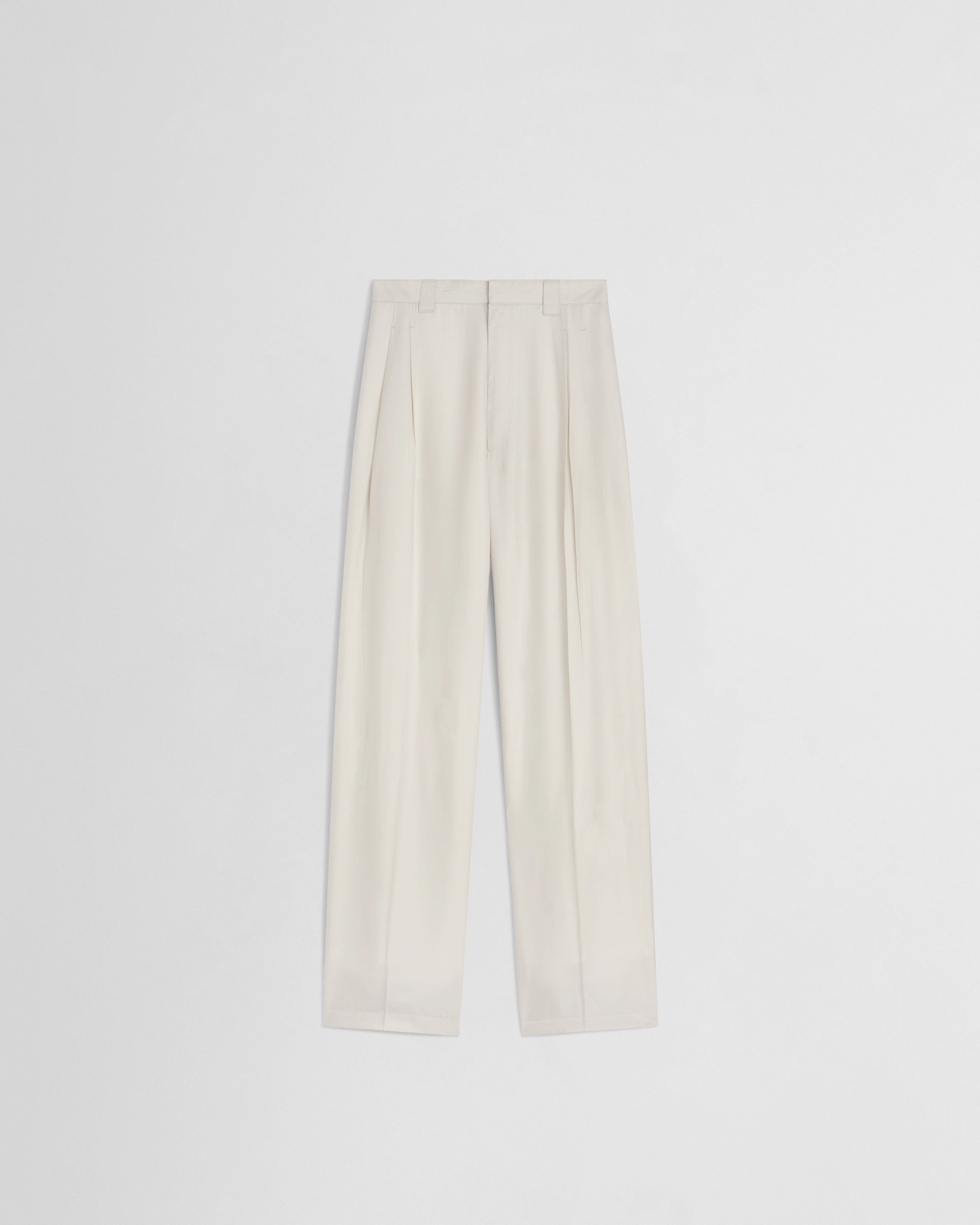 PHOEBE PHILO US | CHINO TROUSERS | salt technical twill