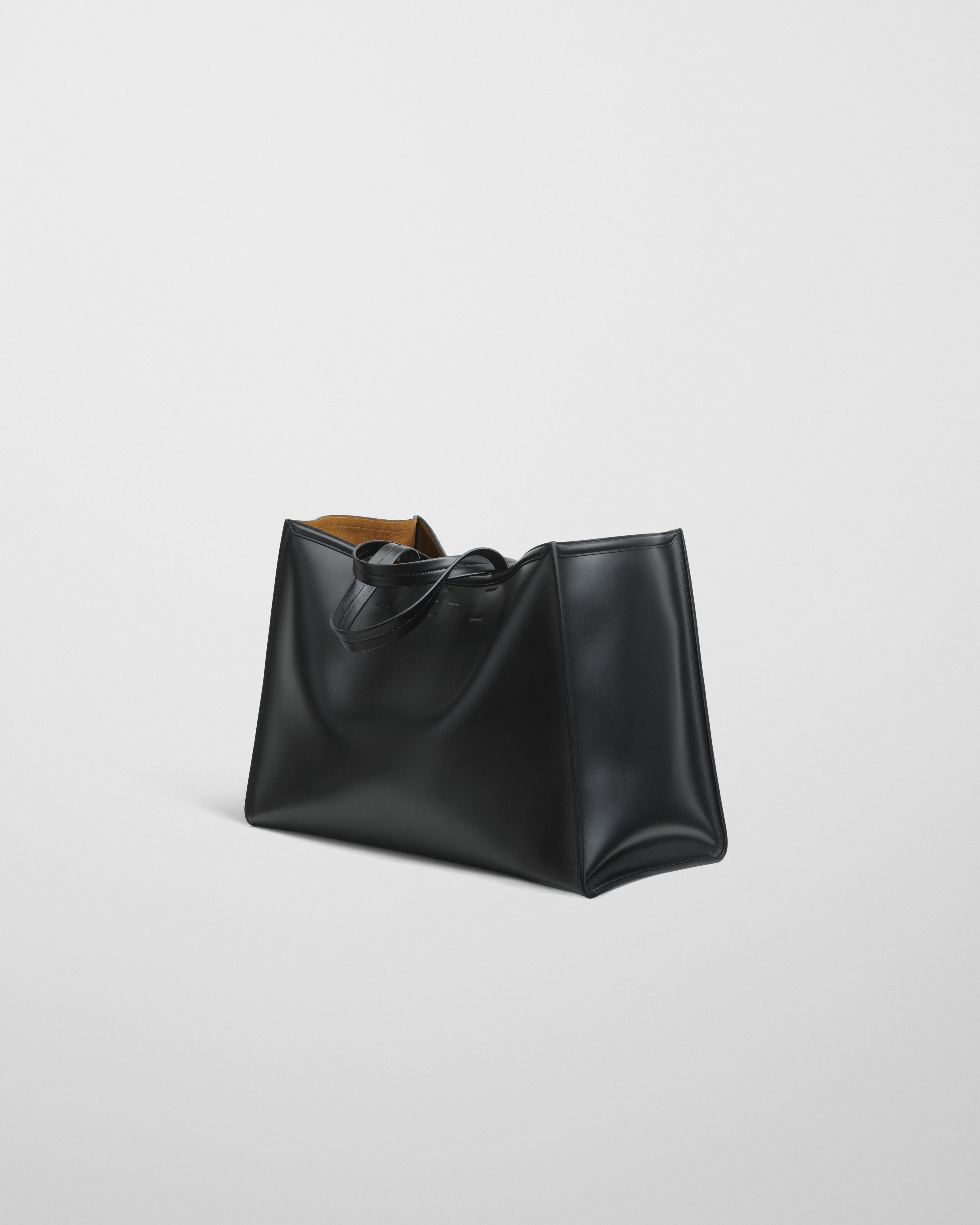 PHOEBE PHILO | XL CABAS | BLACK LEATHER