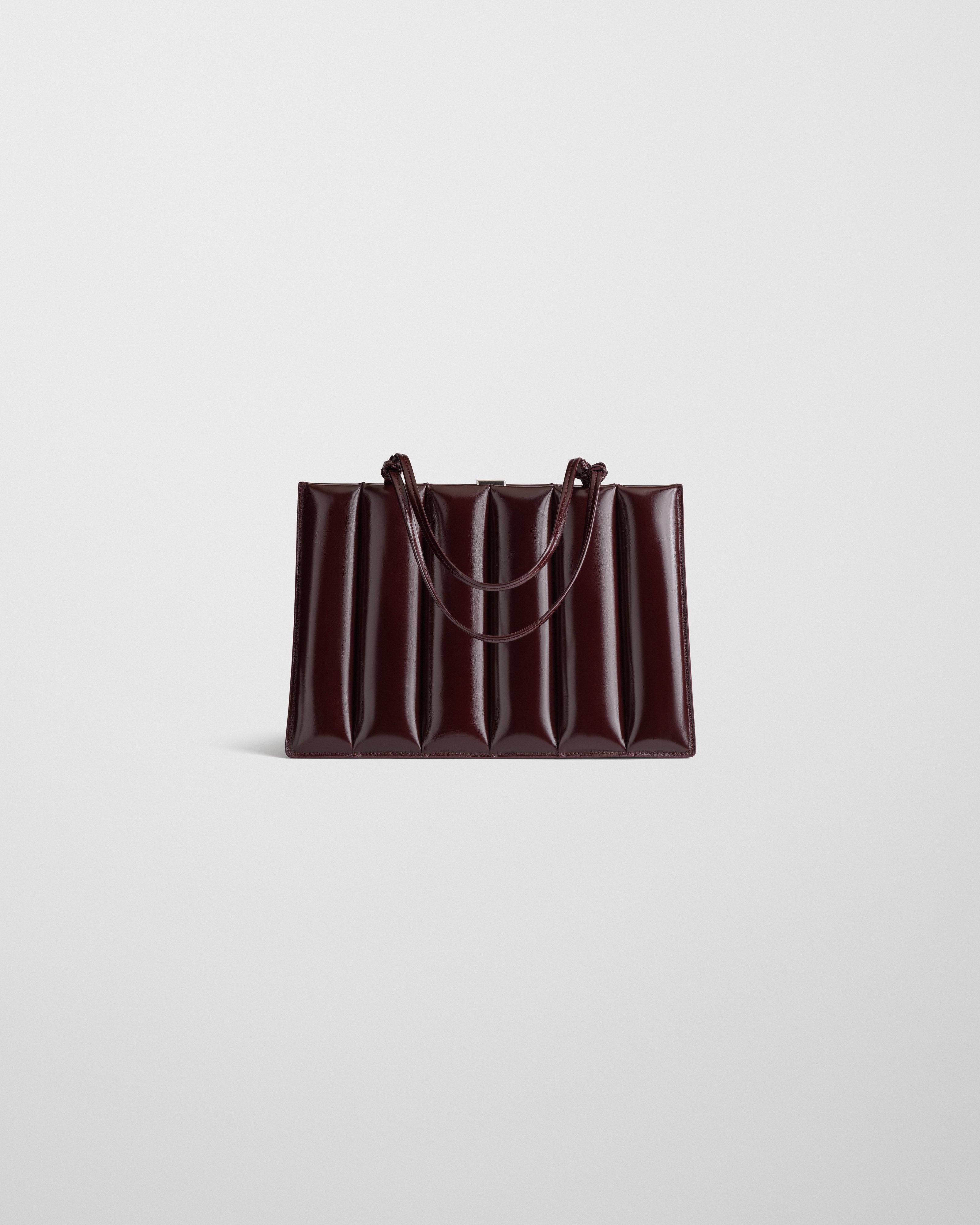 PHOEBE PHILO | DRIVE BAG | oxblood leather