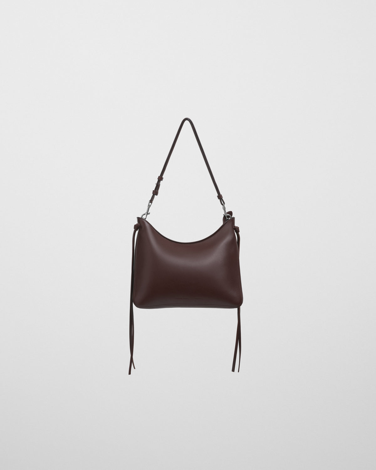 Flat view of GIG BAG in cognac leather