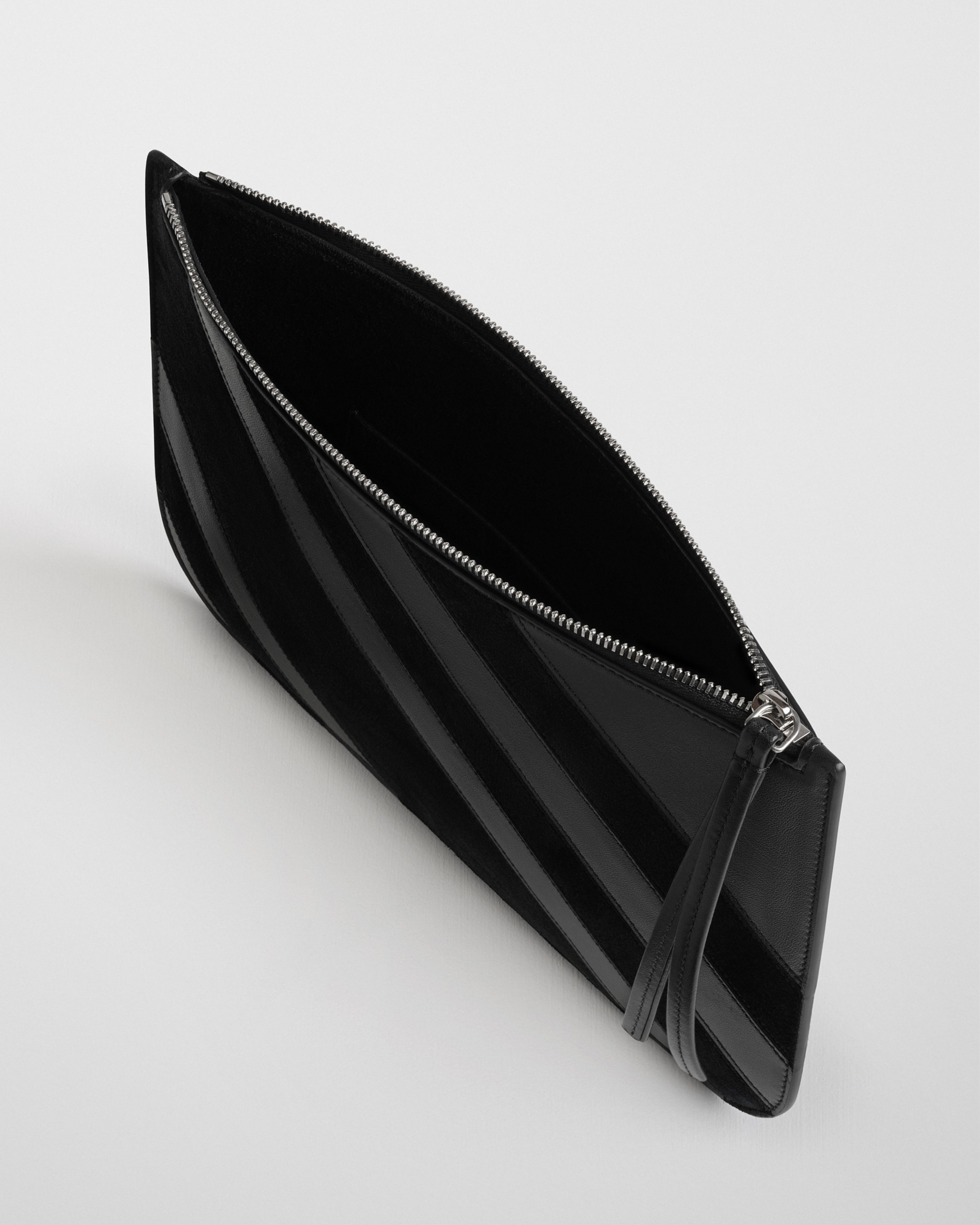PHOEBE PHILO | POCKET POUCH | black leather