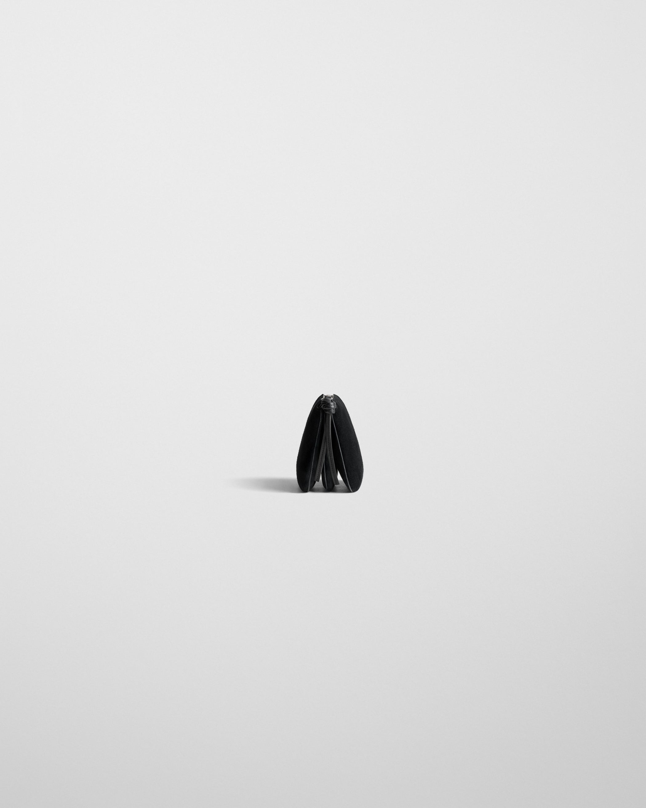 POCKET GIG | black suede leather