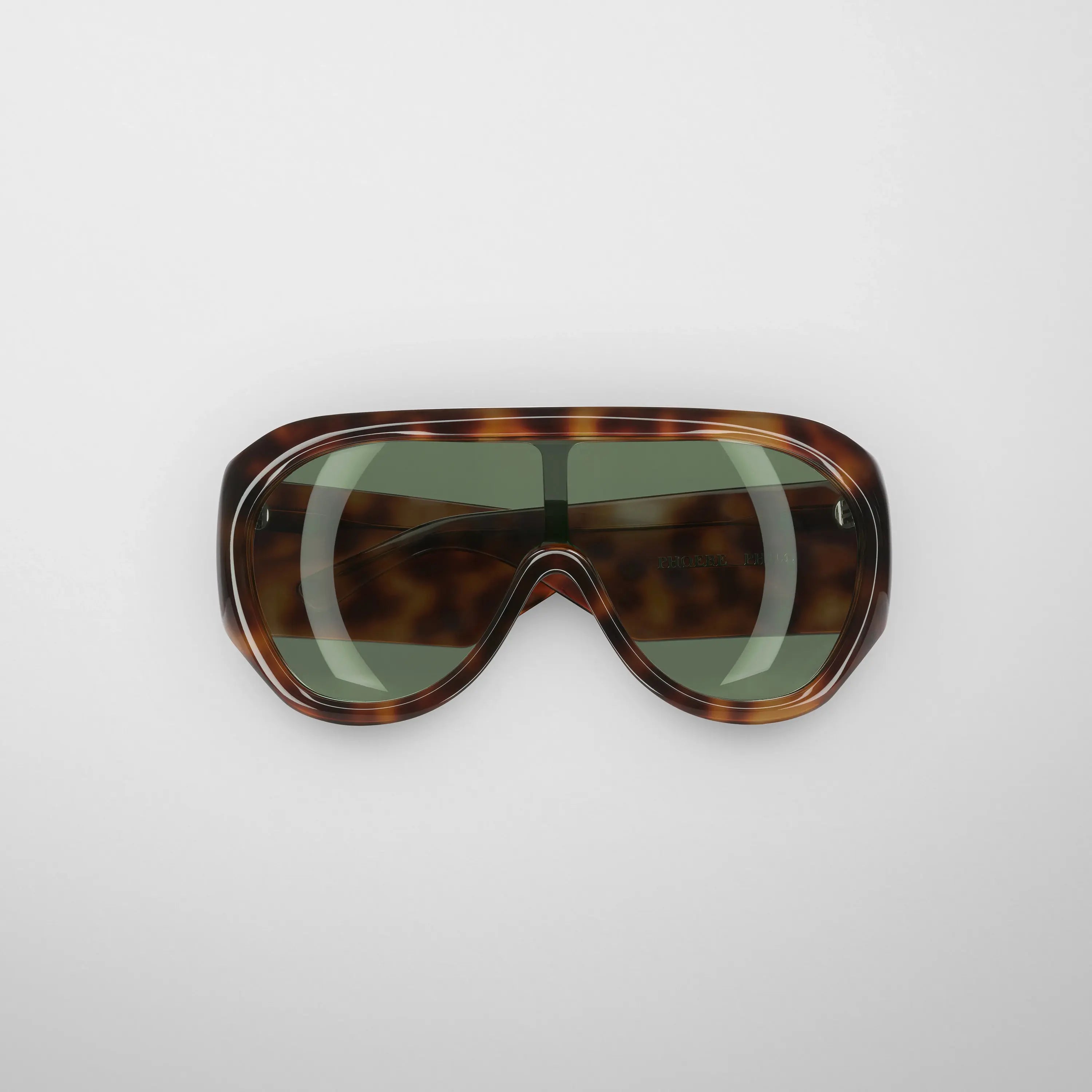 海外希少【PHOEBE PHILO】ボンベオーバーサイズサングラス 2色 PHOEBE PHILO | BOMBÉ OVERSIZE FRAME SUNGLASSES | COGNAC