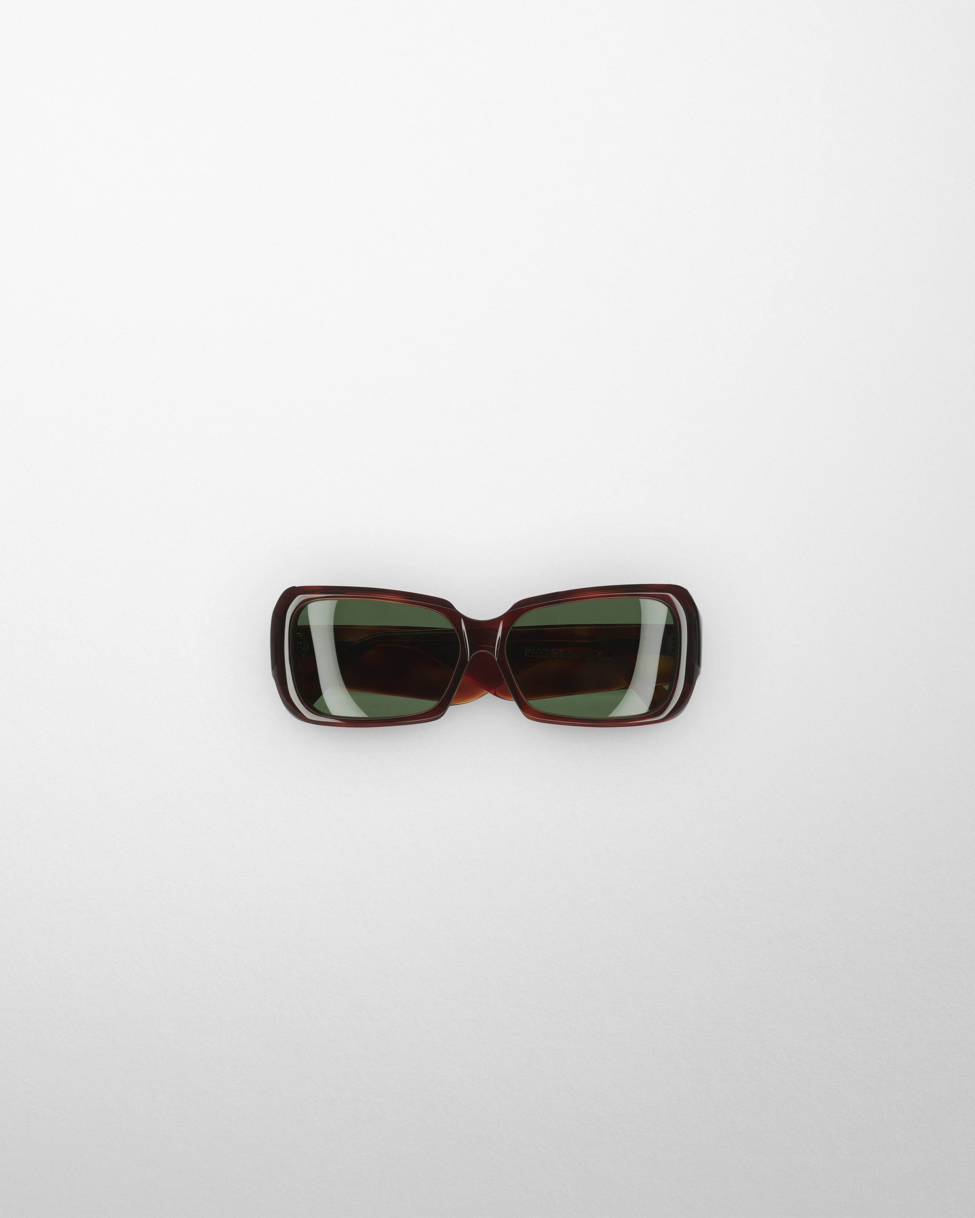 PHOEBE PHILO US | SCORE SUNGLASSES | black acetate