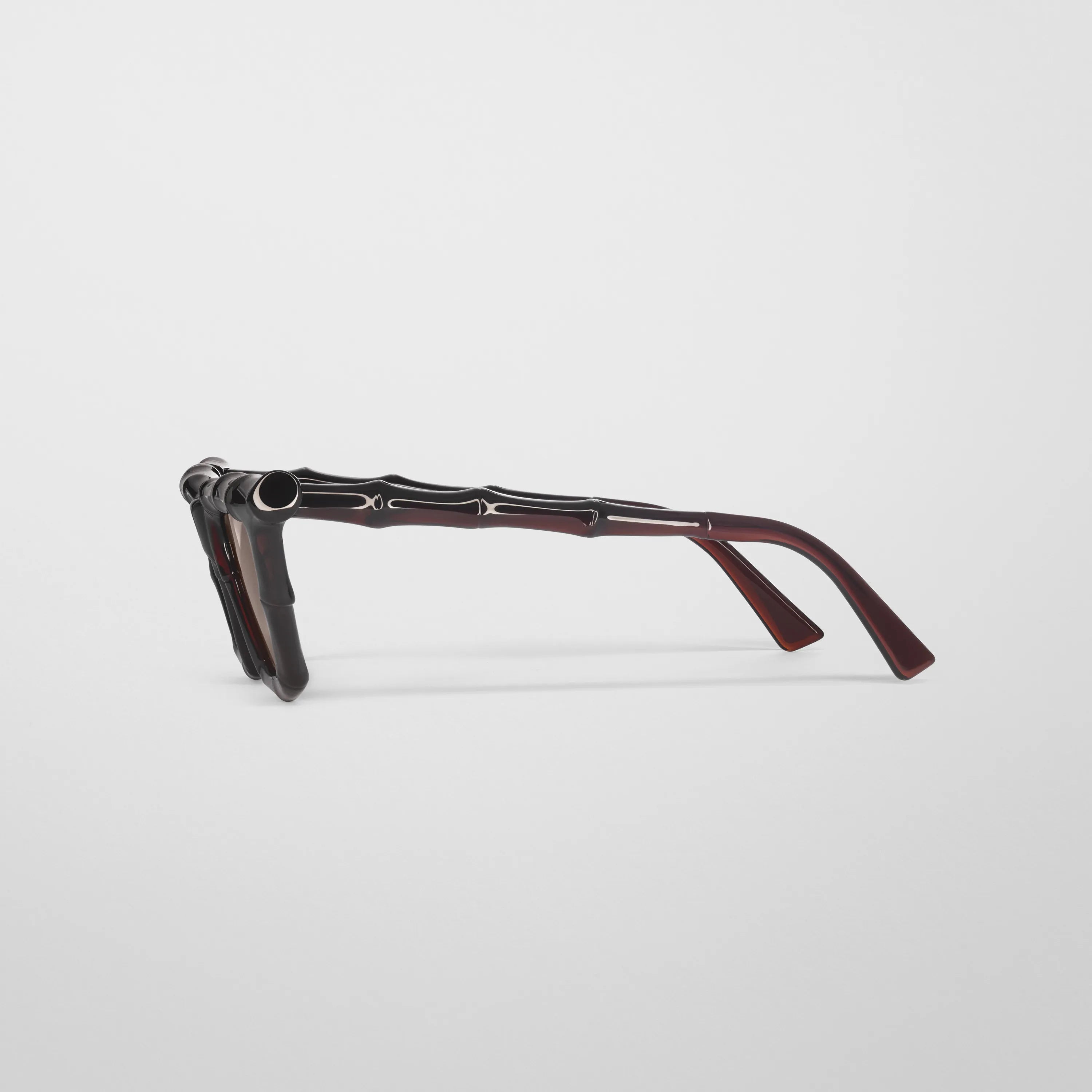 海外希少【PHOEBE PHILO】バンブーサングラス ブラウン PHOEBE PHILO | BAMBOO SUNGLASSES | DARK BROWN RILSAN