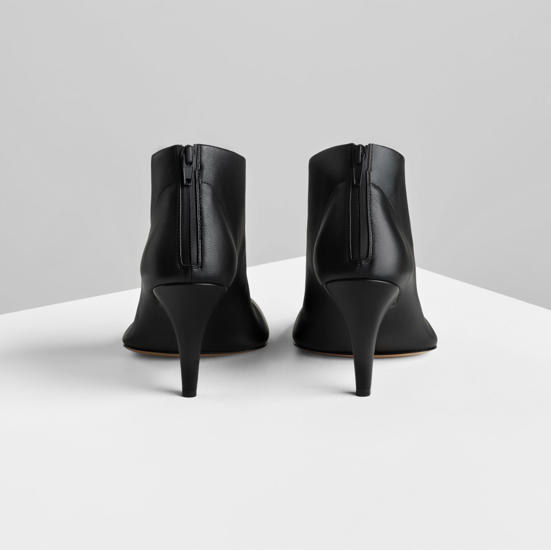 SOFT ANKLE BOOT 90 | black leather