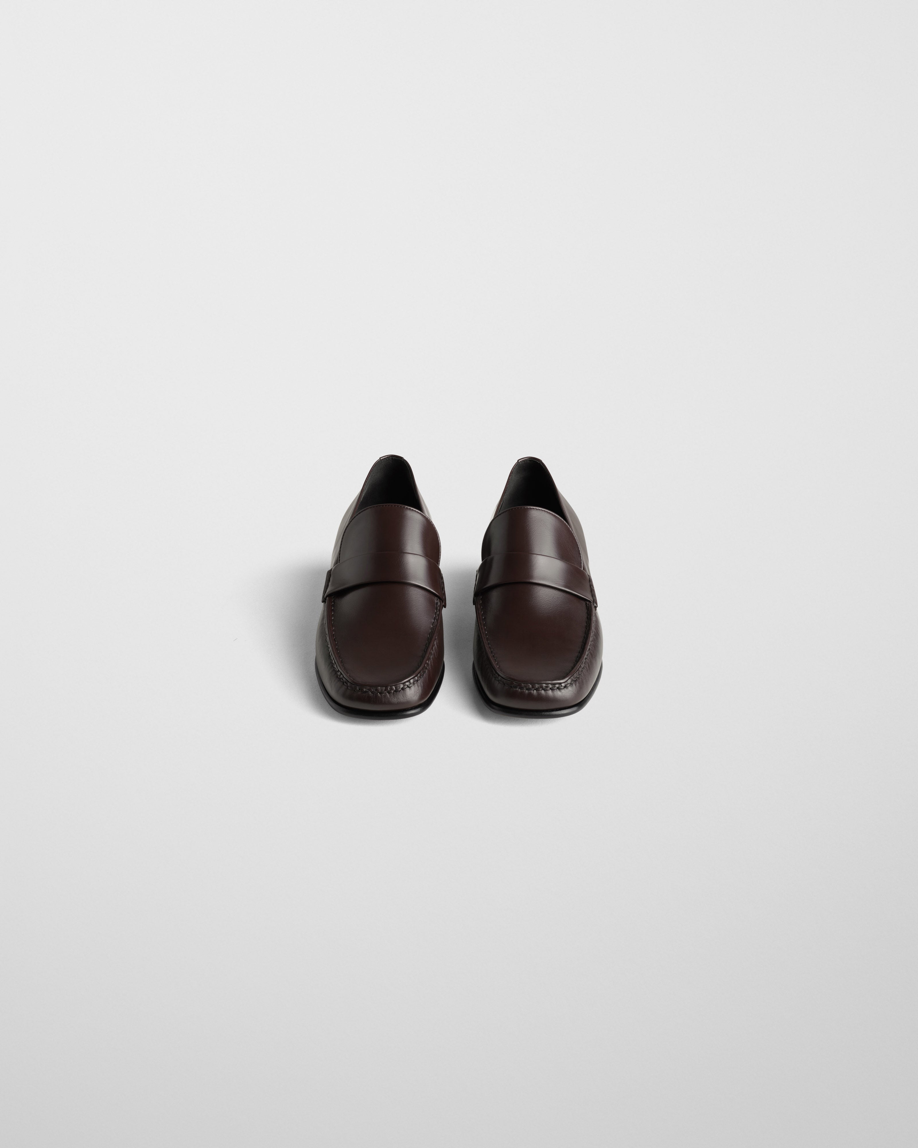PHOEBE PHILO | MAN'S LOAFER | chocolate leather