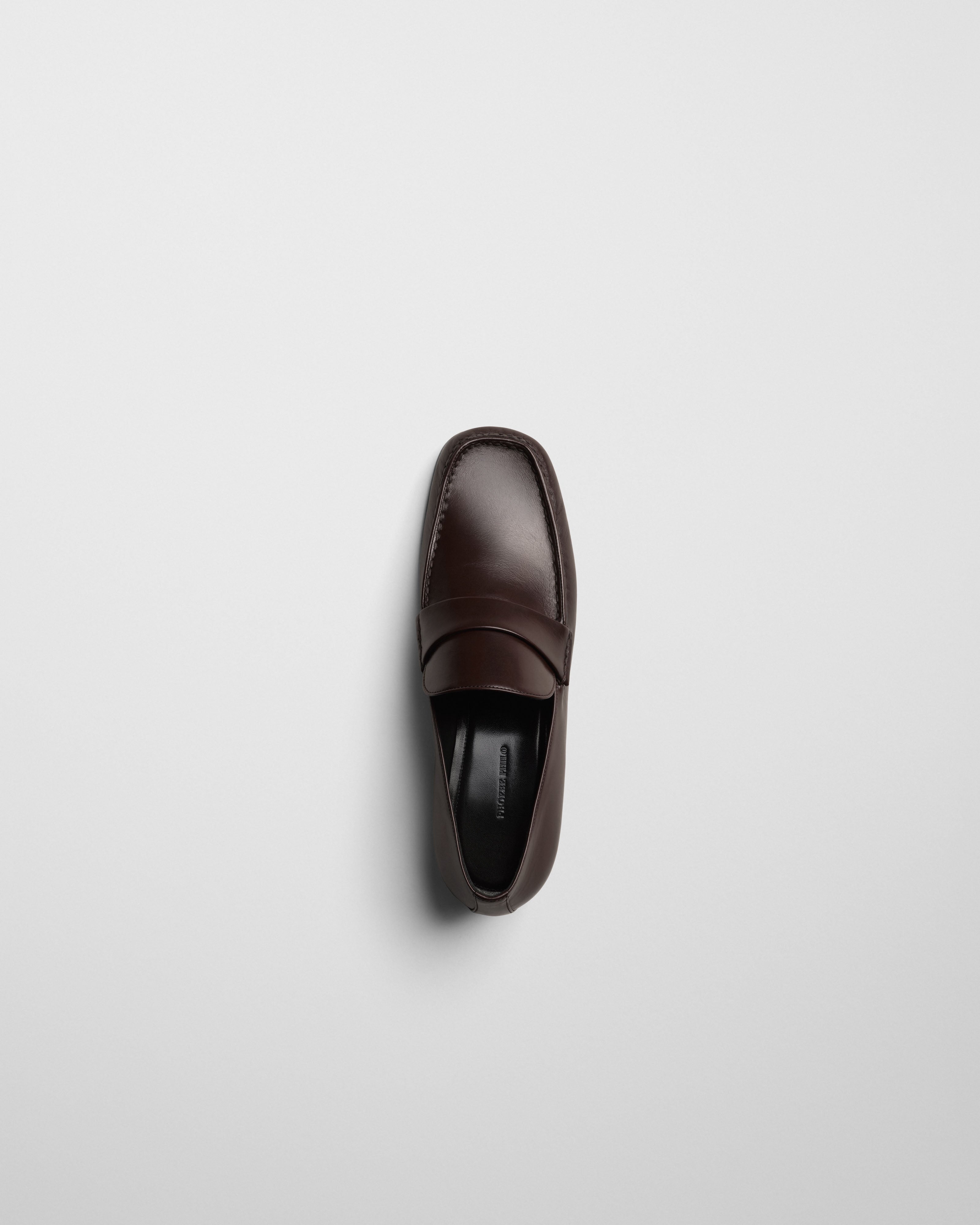 PHOEBE PHILO US | MAN'S LOAFER | chocolate leather