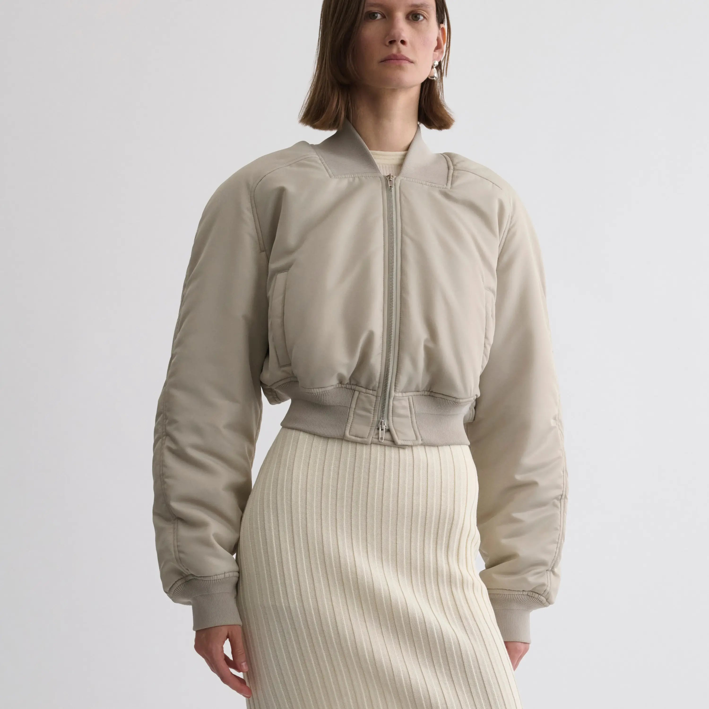 PHOEBE PHILO | BOMBER JACKET | MASTIC NYLON PHOEBE PHILO | BOMBER JACKET | MASTIC NYLON