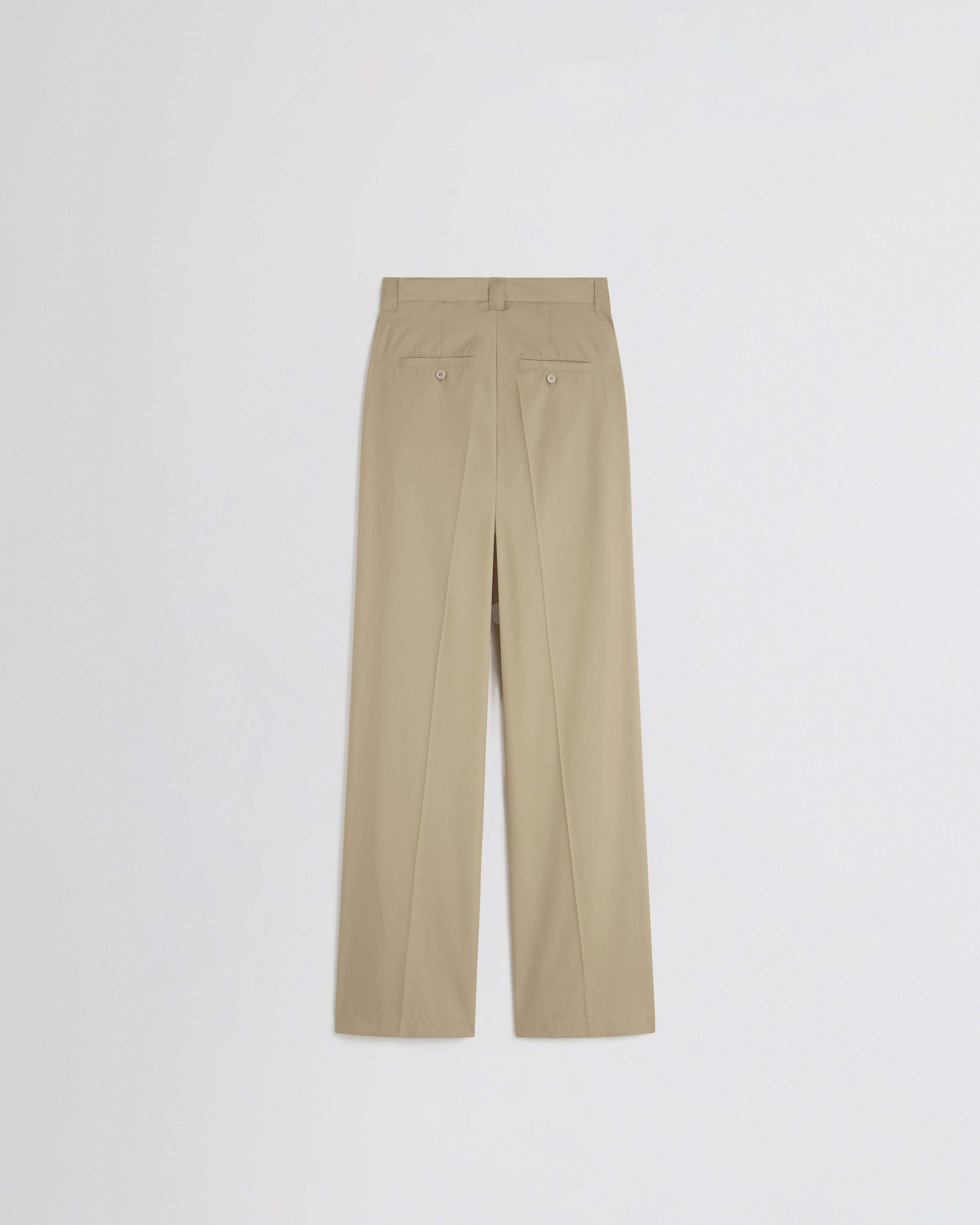 PHOEBE PHILO US | CHINO TROUSERS | trench poly twill