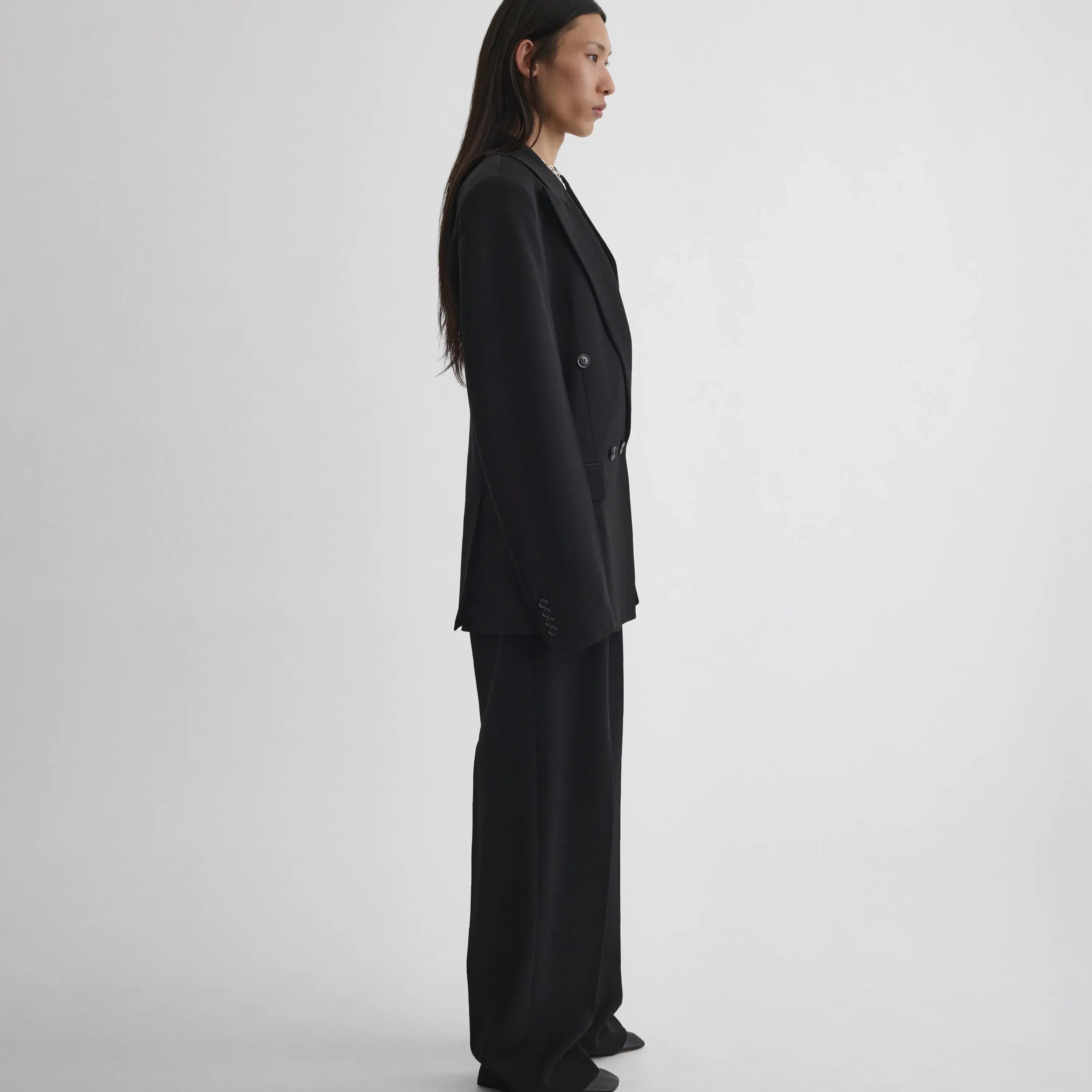 PHOEBE PHILO | MILANESE JACKET | BLACK WOOL PHOEBE PHILO | MILANESE JACKET | BLACK WOOL