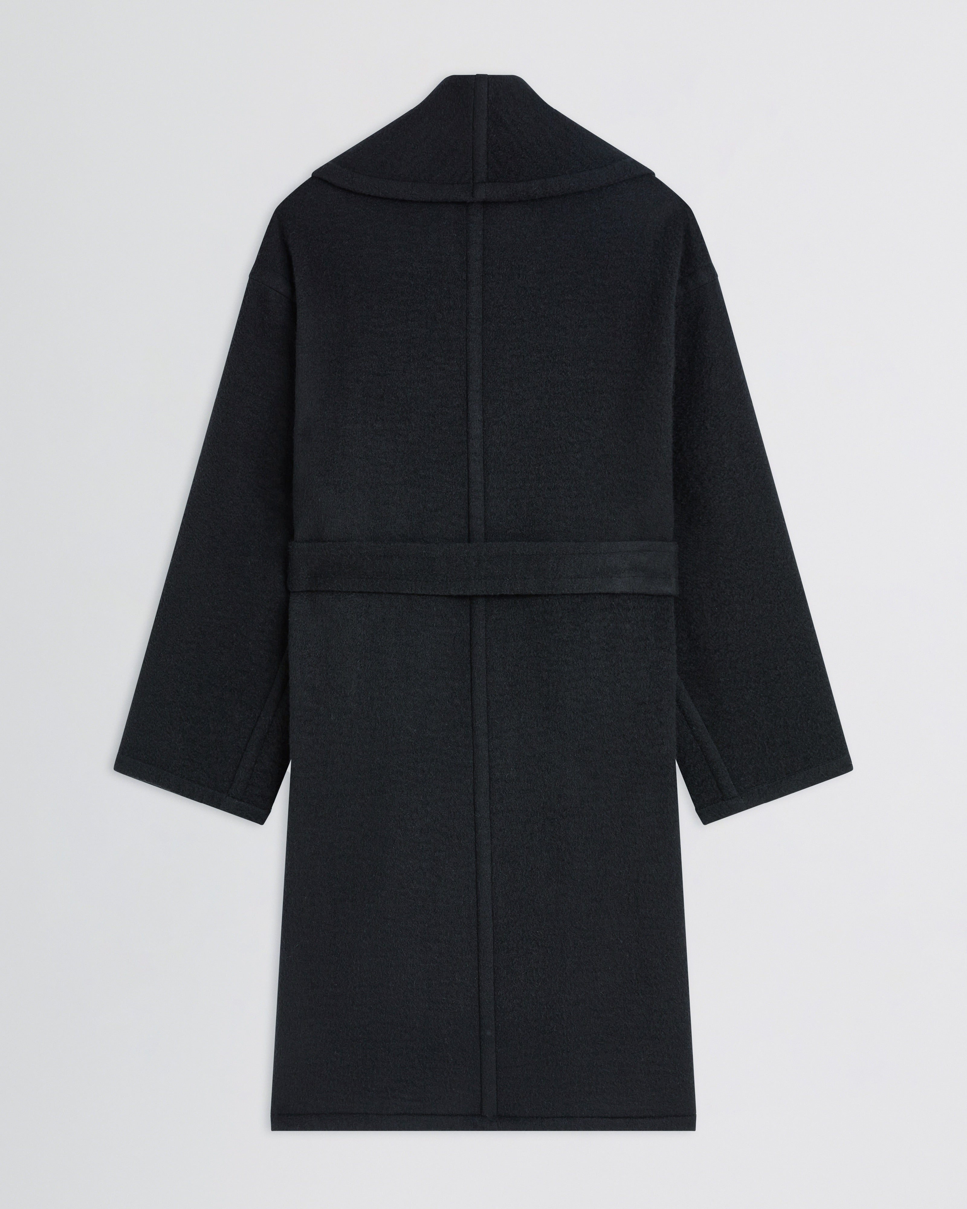 PHOEBE PHILO | ROBE COAT | BLACK CASHMERE