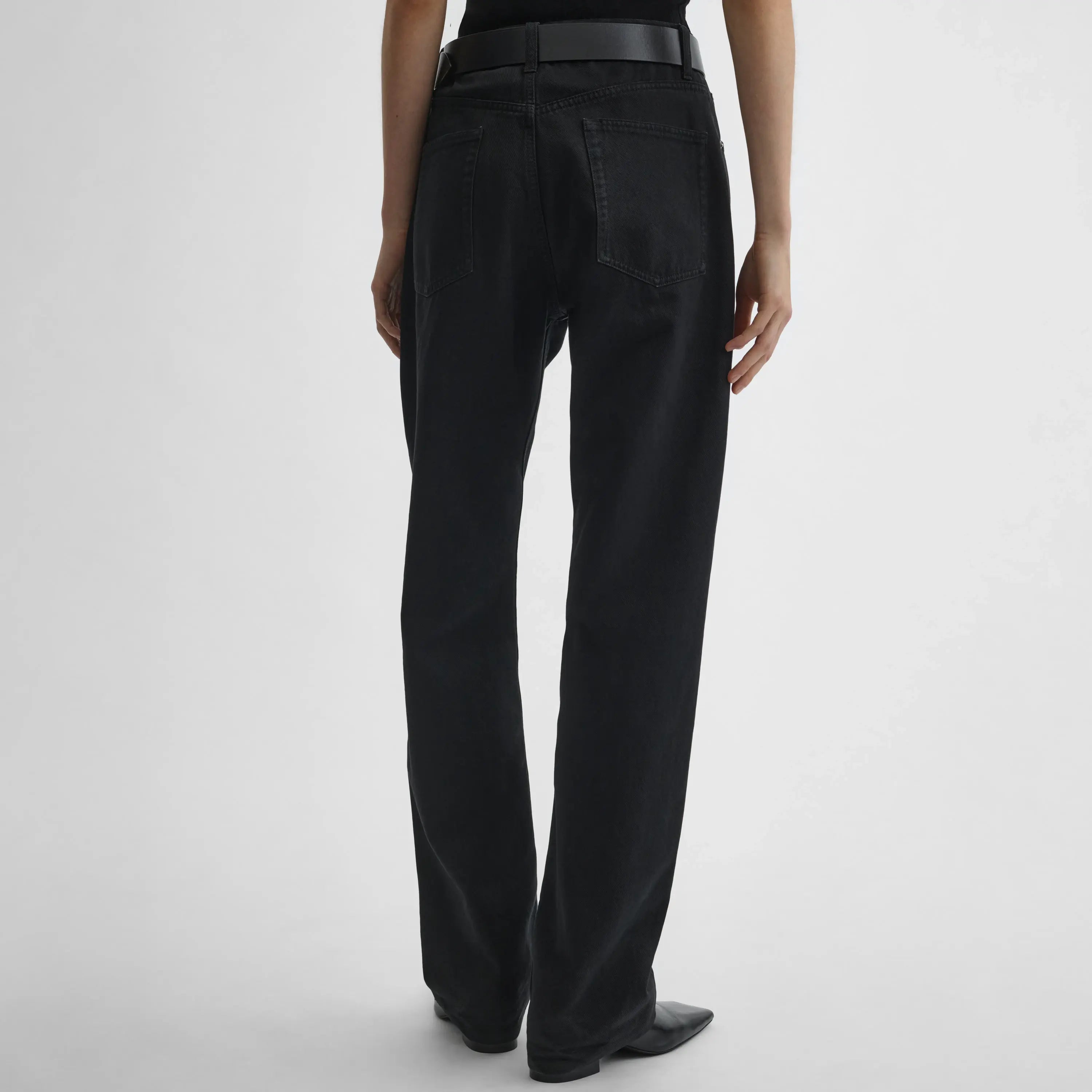 海外希少【PHOEBE PHILO】クラシックジーンズ PHOEBE PHILO | CLASSIC JEANS | BLACK COTTON