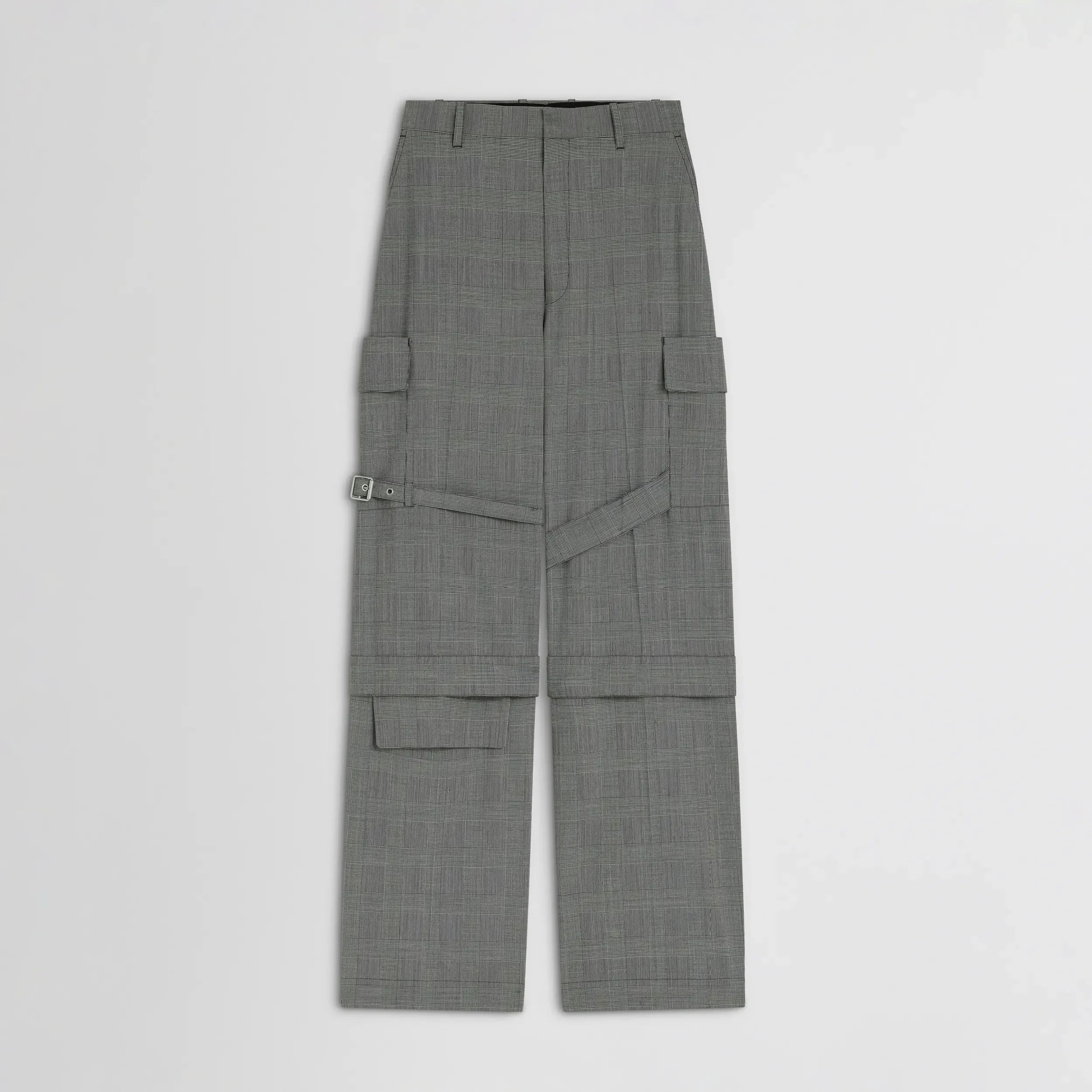 PHOEBE PHILO | ZIP CARGO TROUSERS | ANTHRACITE WOOL PHOEBE PHILO | ZIP CARGO TROUSERS | ANTHRACITE WOOL