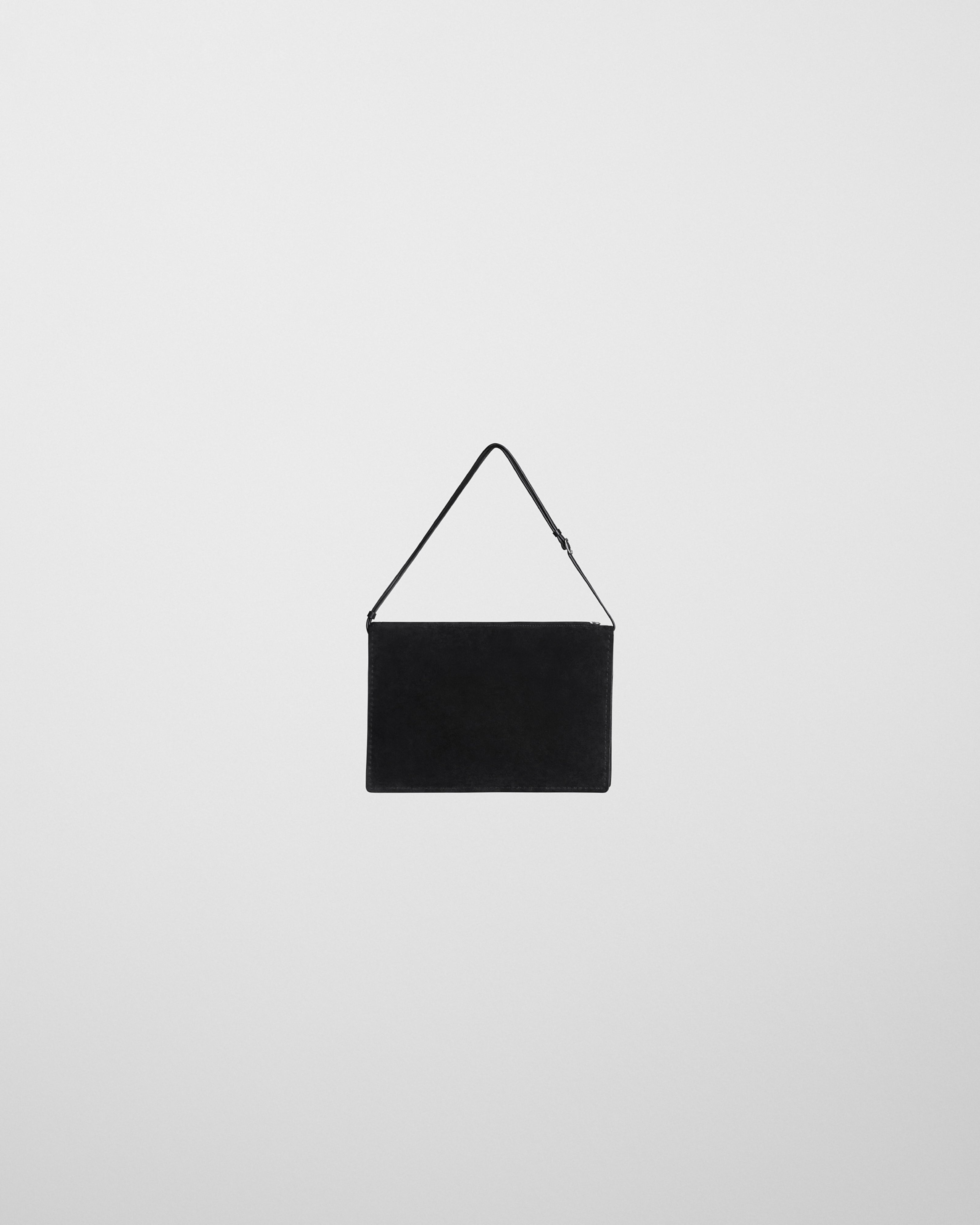 PHOEBE PHILO | GLOVE POCHETTE | black suede