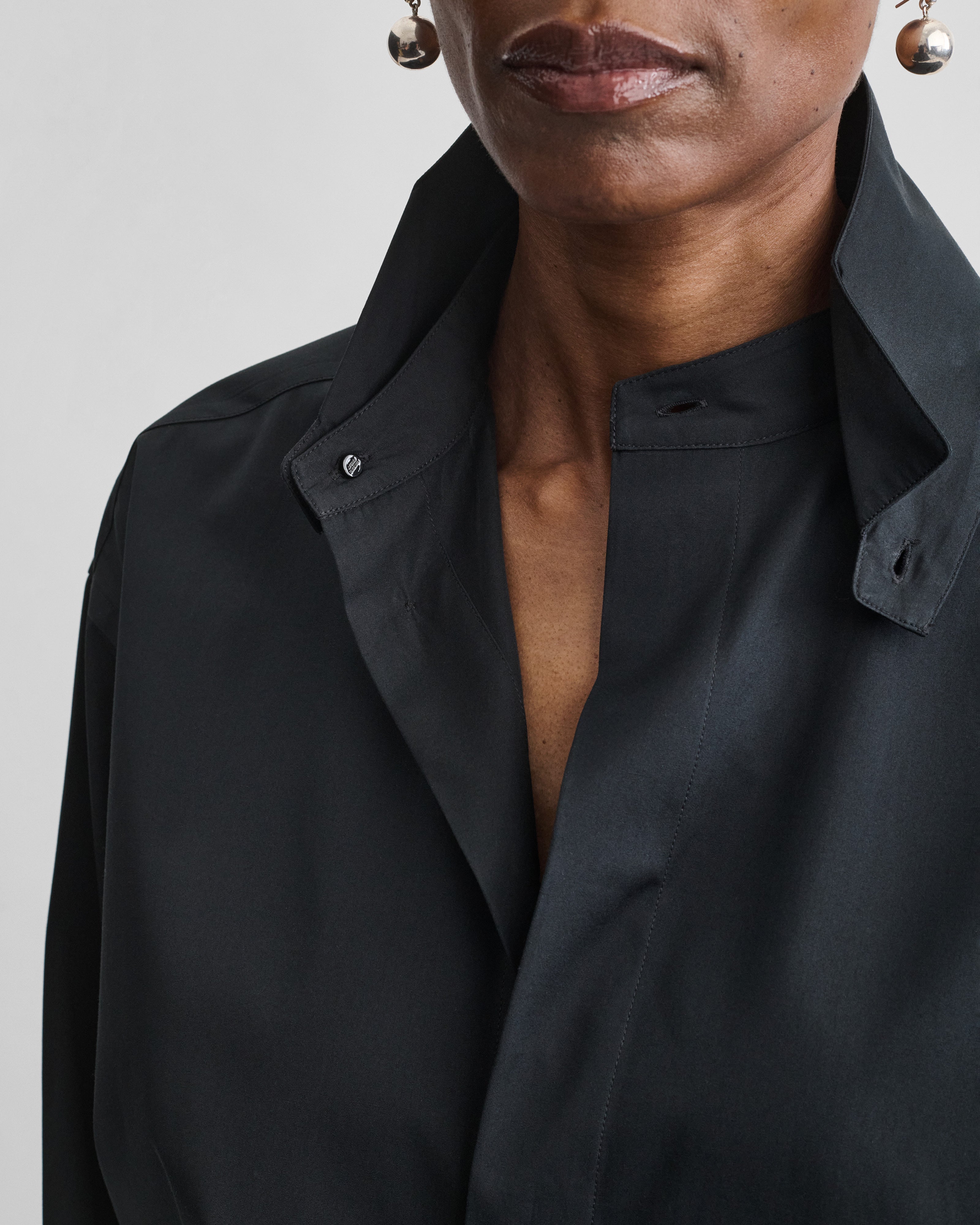 black tux cotton dress shirt The Black Tux Stretch Cotton Dress Shirt-Classic In White