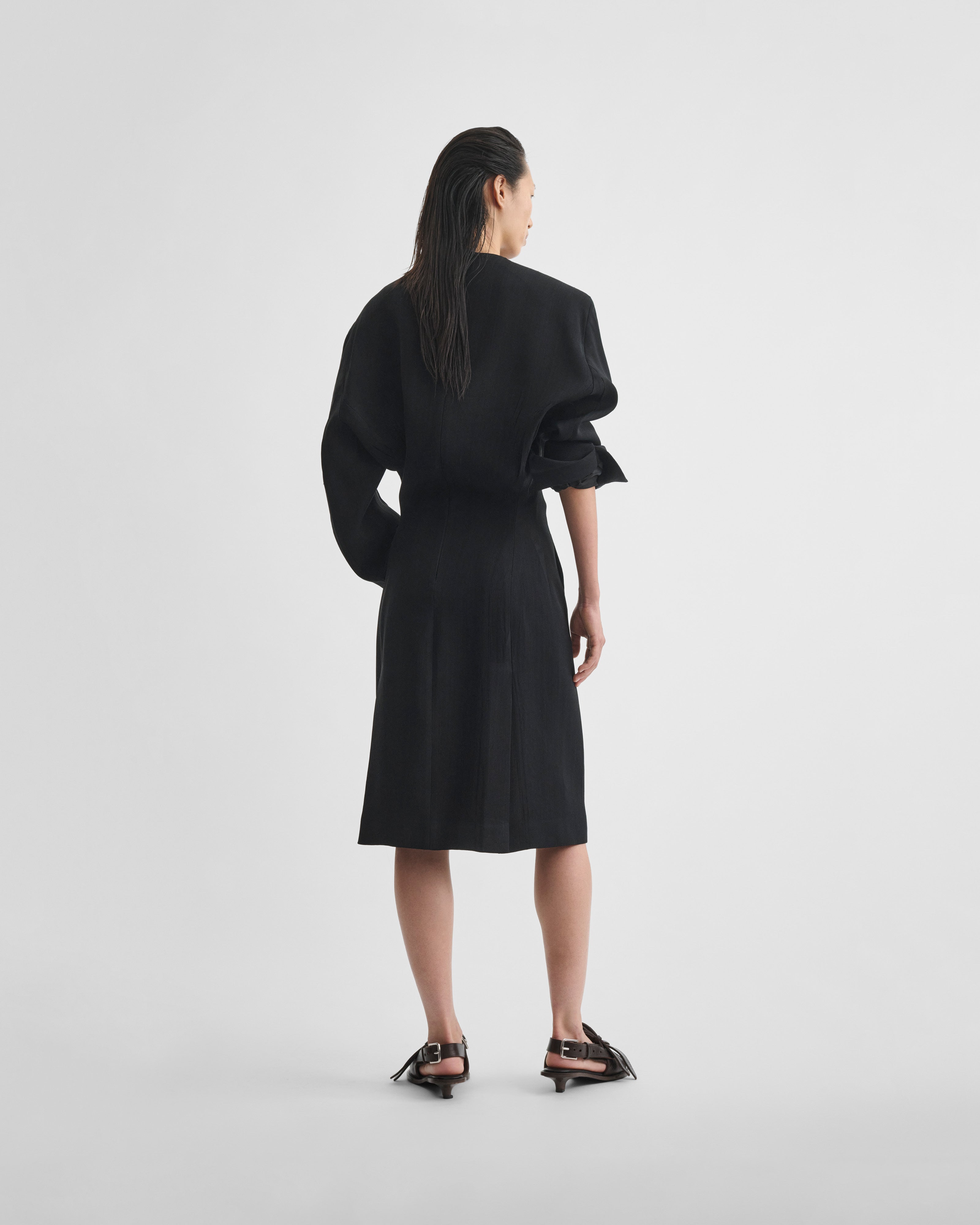 KINKED TAILORED DRESS KINKED TAILORED DRESS