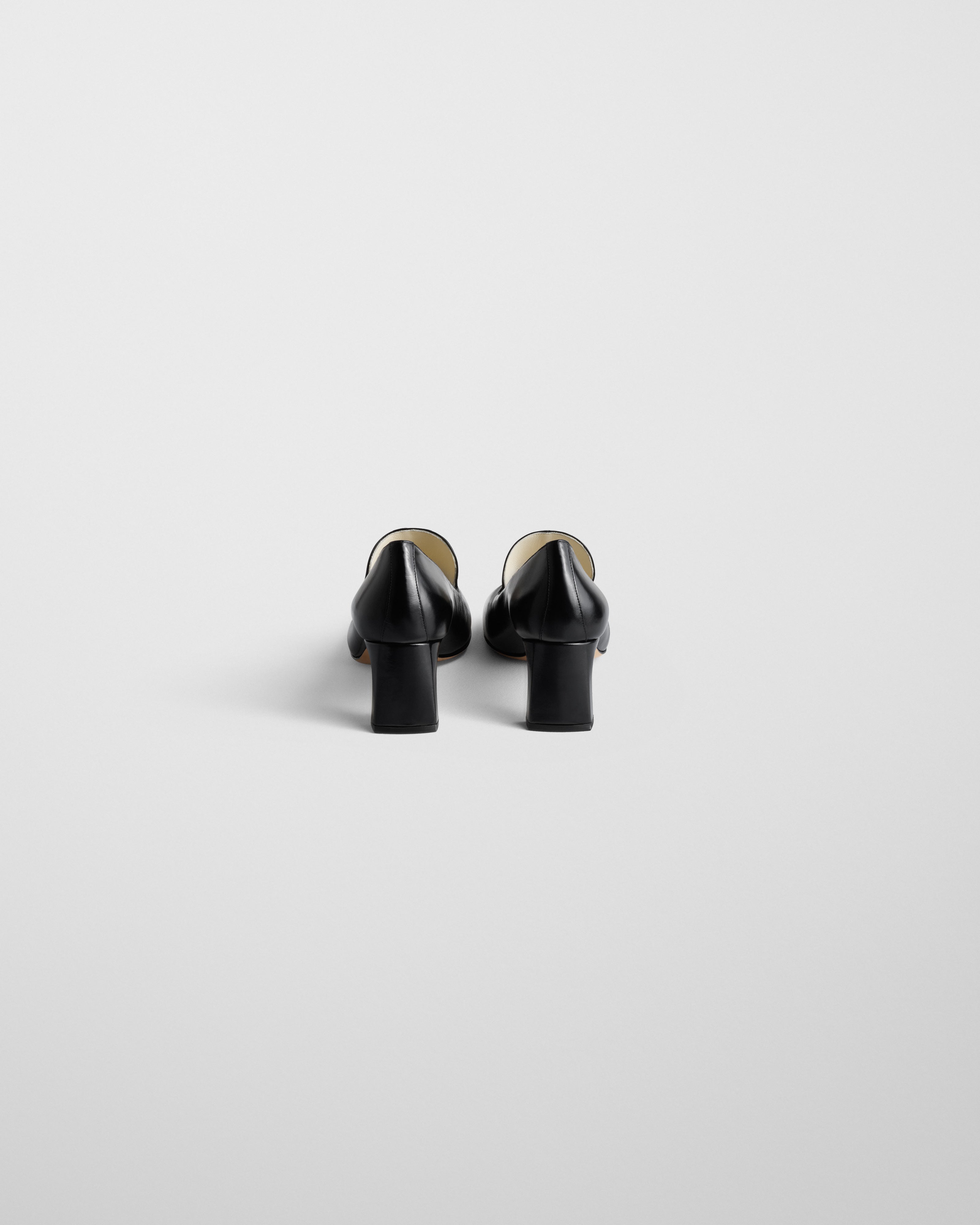 PHOEBE PHILO US | CLUB LOAFER 60 | black leather