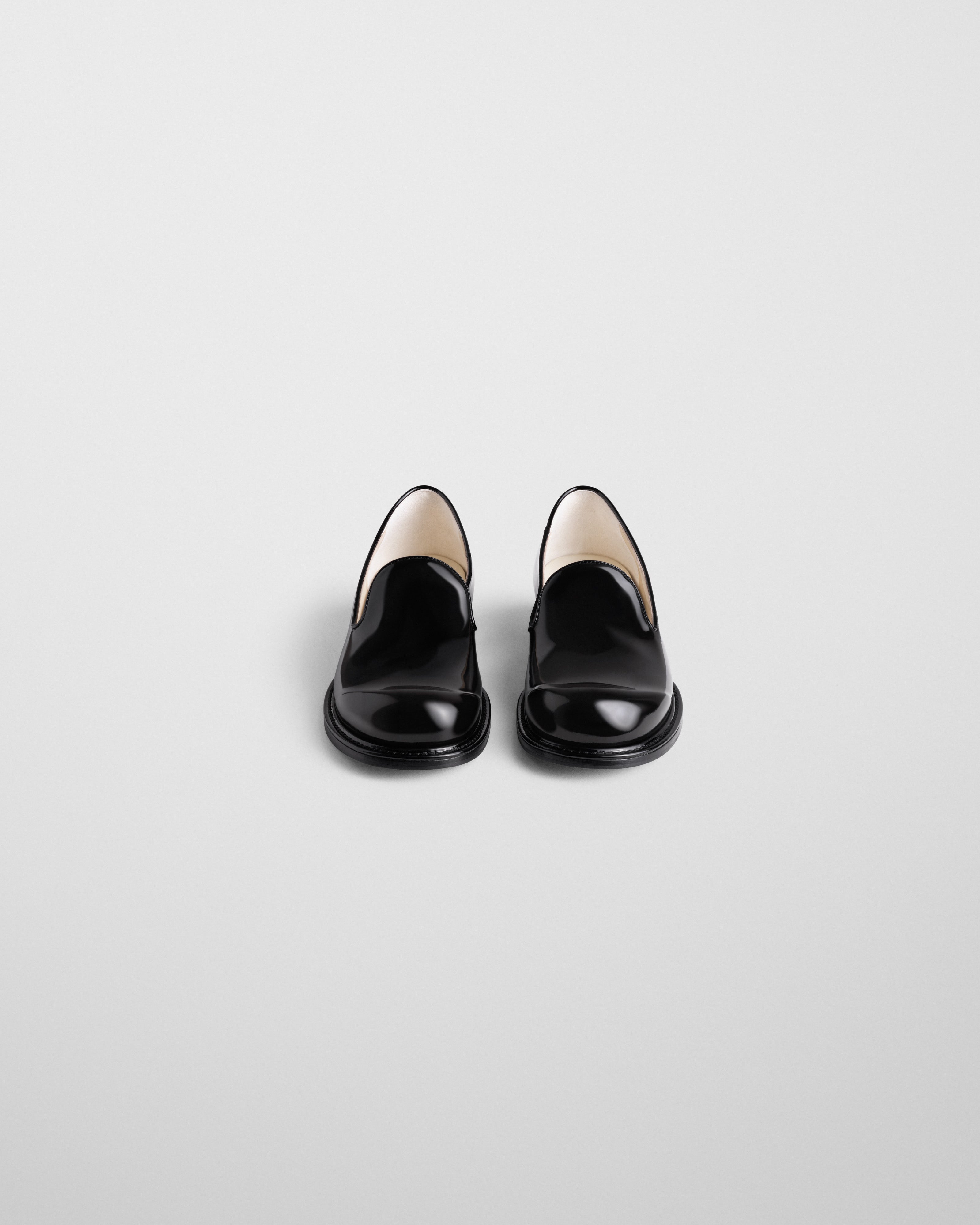 PHOEBE PHILO US | BULLNOSE SLIP ON | black leather