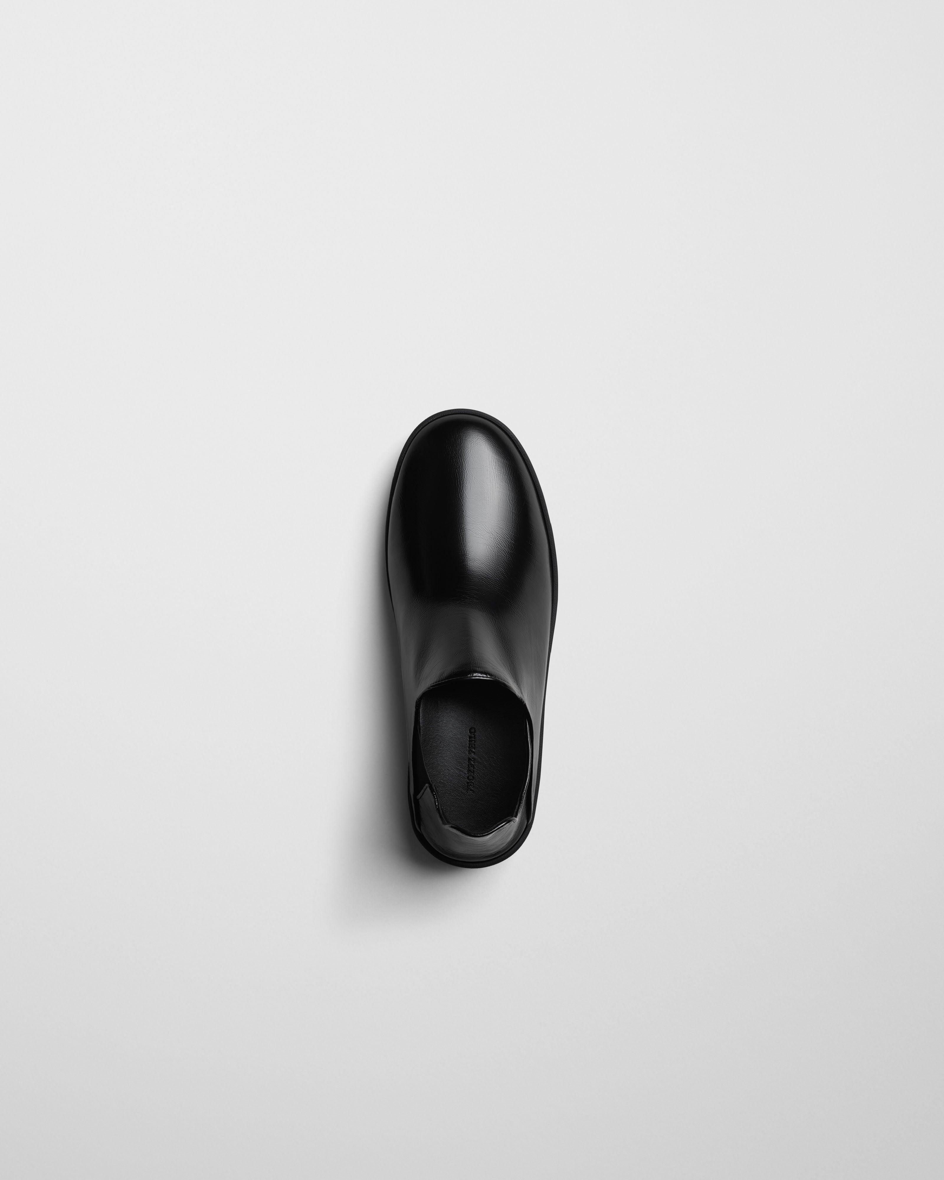 PHOEBE PHILO US | SLIP ON SNEAKER | black leather