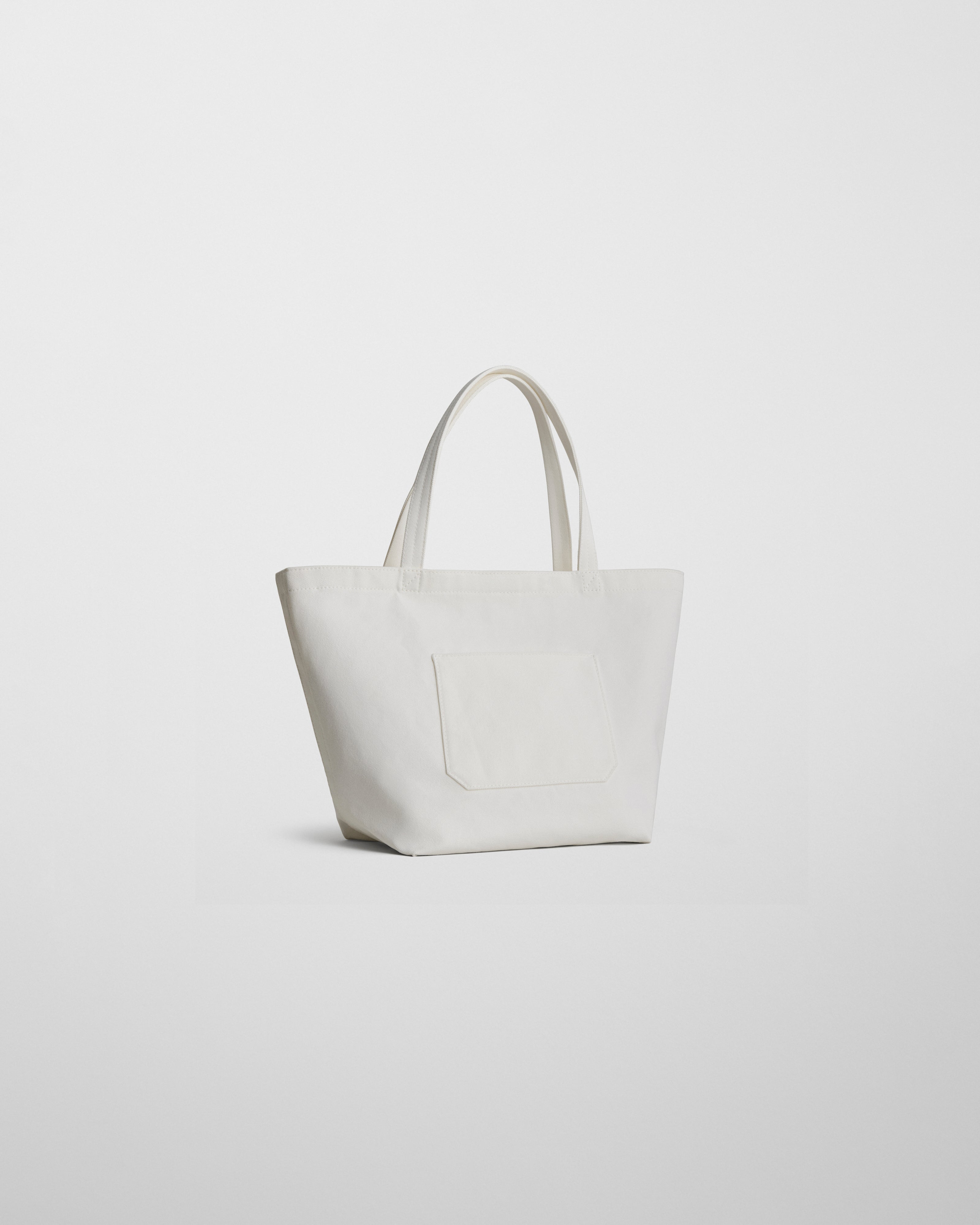 PHOEBE PHILO US | CANVAS CABAS | paper white canvas