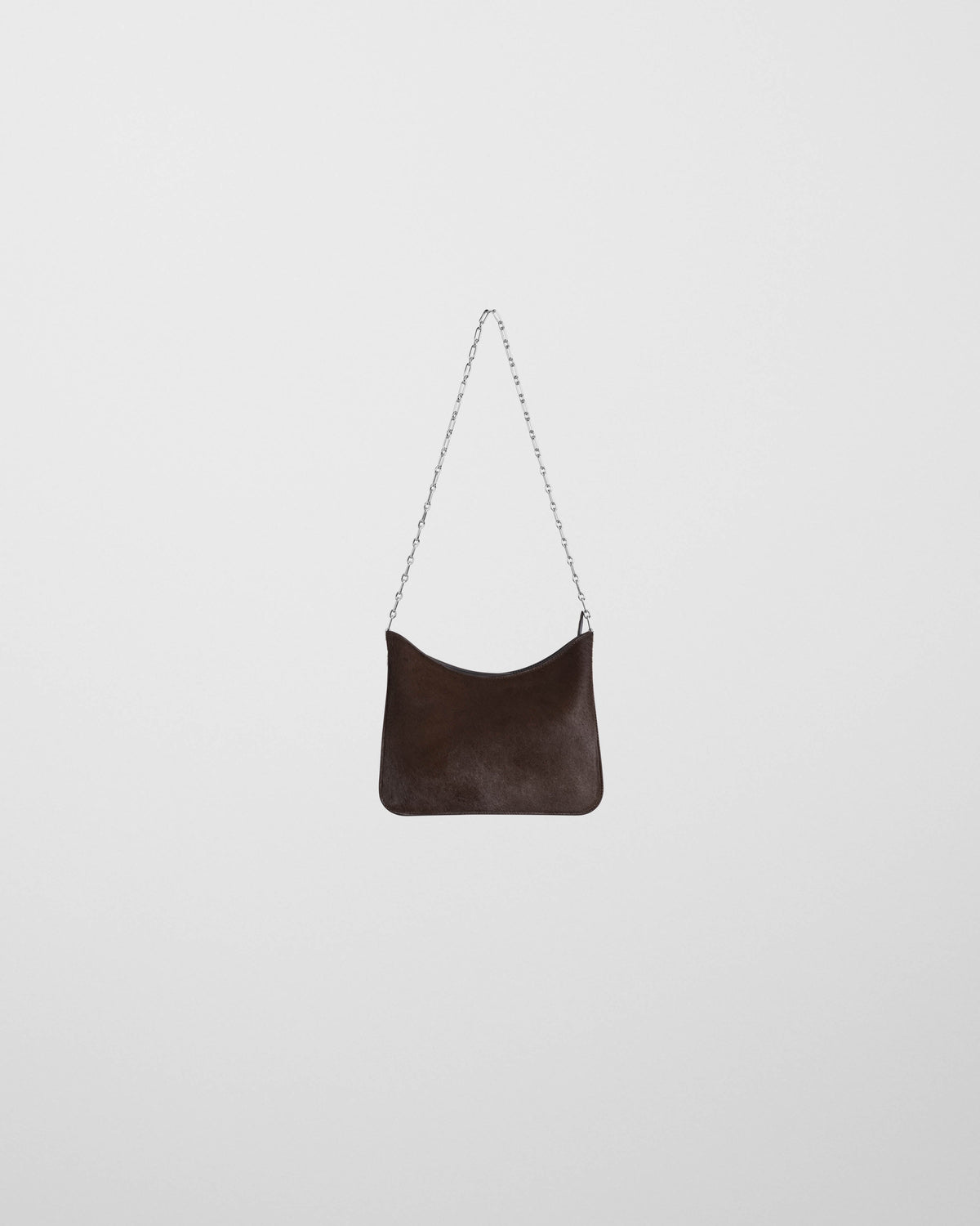 Front view of SMALL GIG BAG in khaki leather