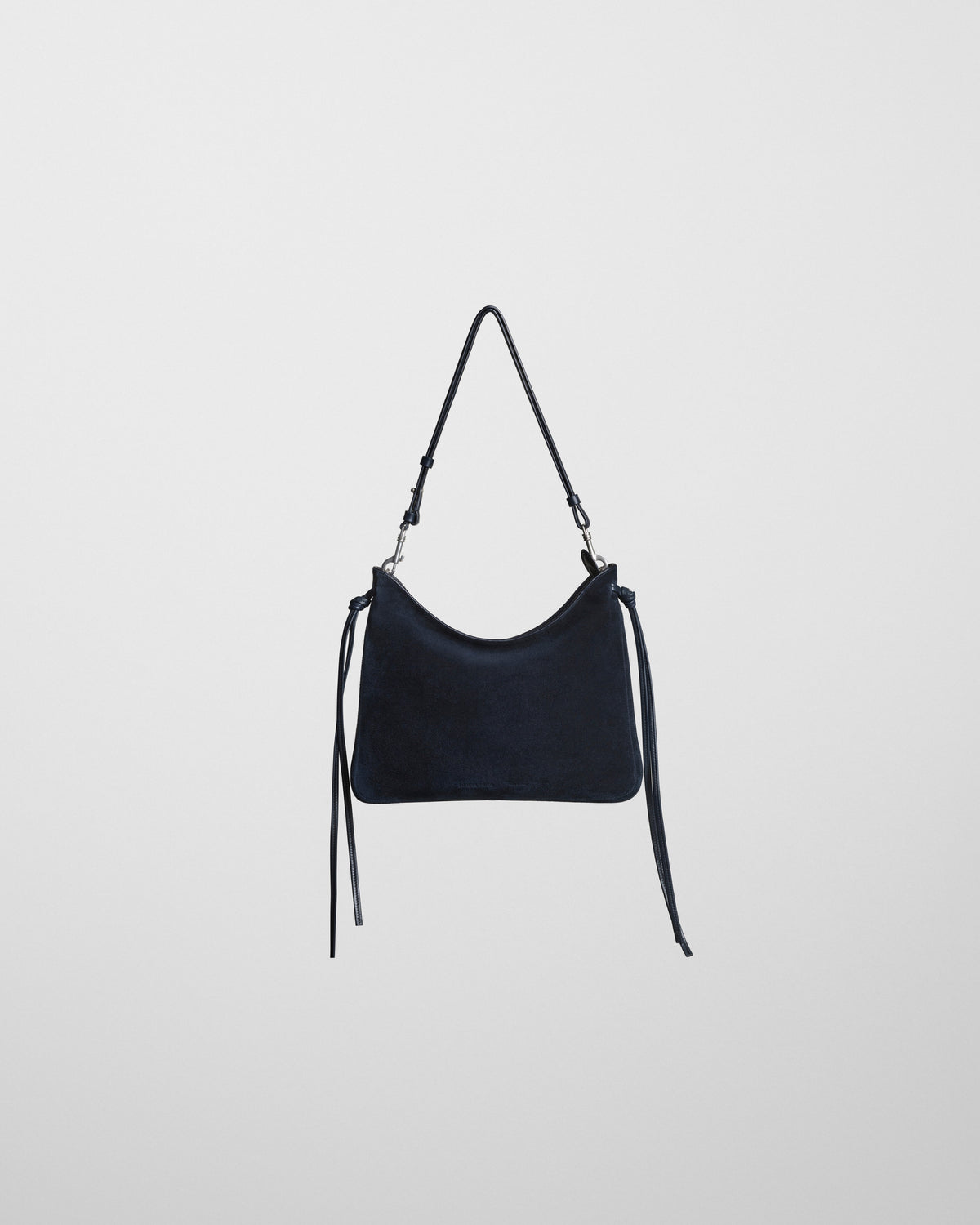 Front view of GIG  BAG in navy leather
