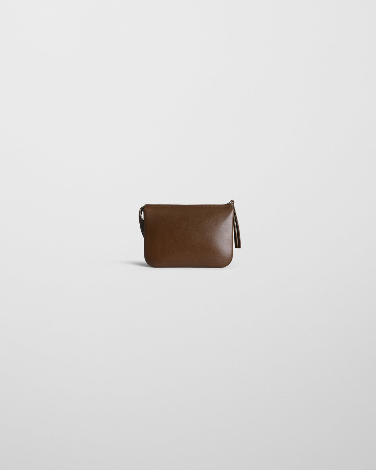 Back view of POCKET GIG in olive leather