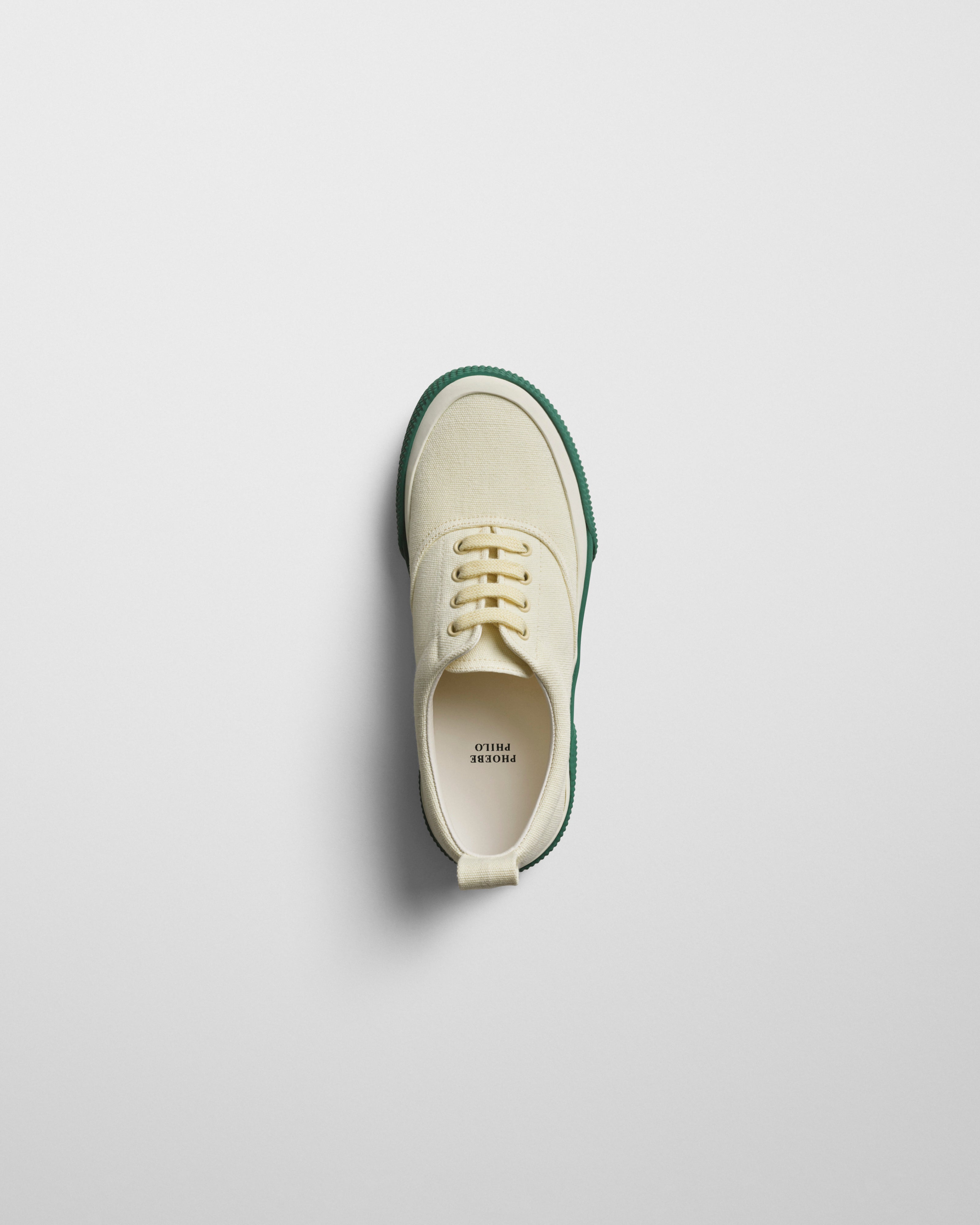 PHOEBE PHILO | PLIMSOLE | SOFT YELLOW CANVAS