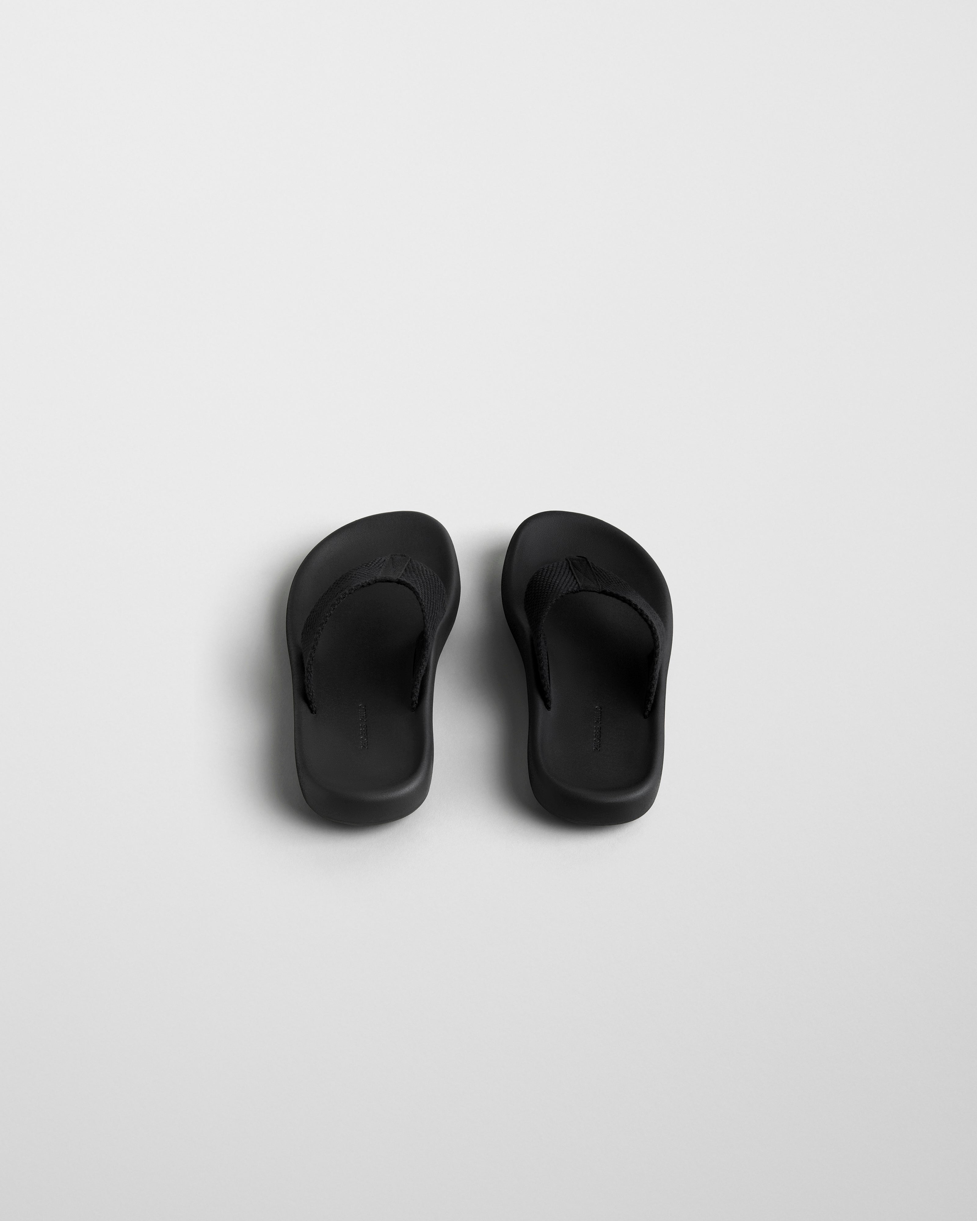 PHOEBE PHILO | FLIP FLOP | BLACK EVA